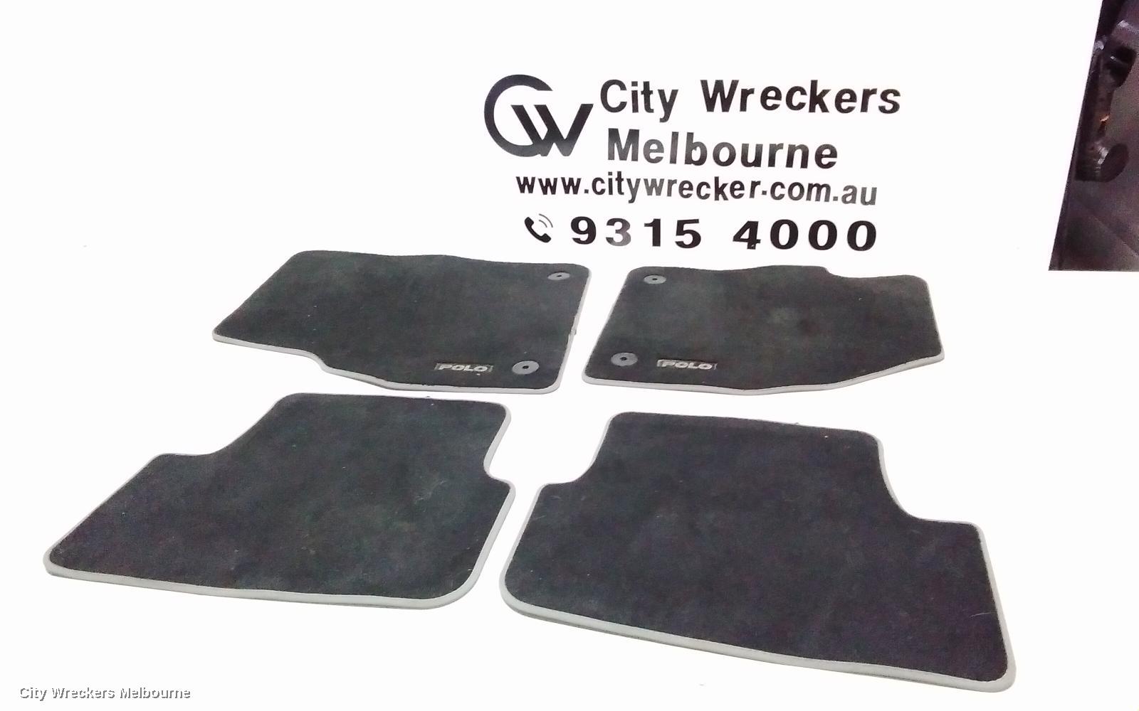 VOLKSWAGEN POLO FLOOR MATS, AW, 09/2017 ONWARDS