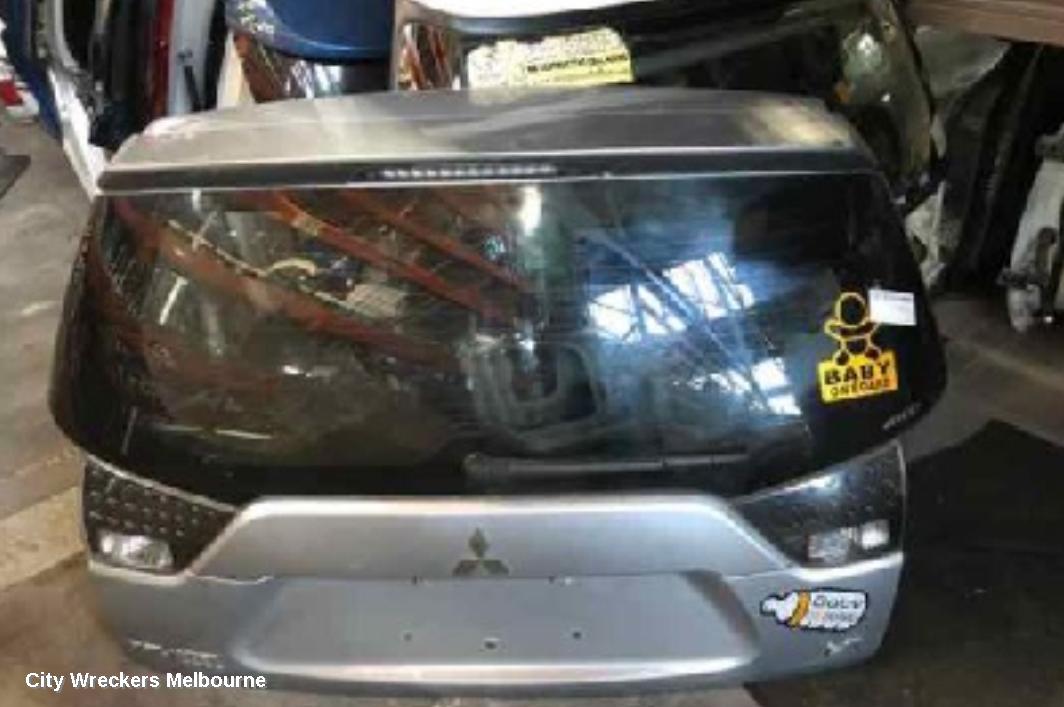 MITSUBISHI OUTLANDER BOOTLID/TAILGATE, TAILGATE, ZG-ZH, UPPER, W/ CAMERA TYPE, 11/2006 - 10/2012