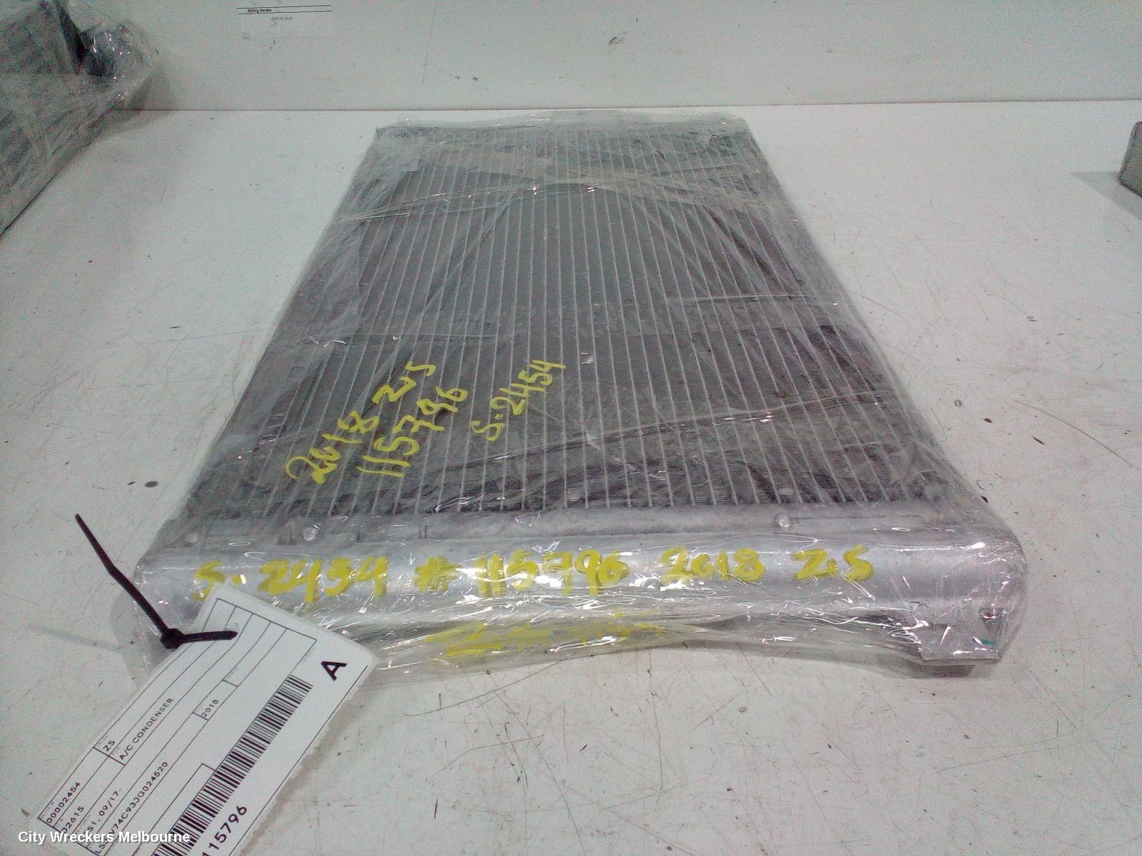 MG ZS A/C CONDENSER, AZS1, 09/2017 - 06/2025