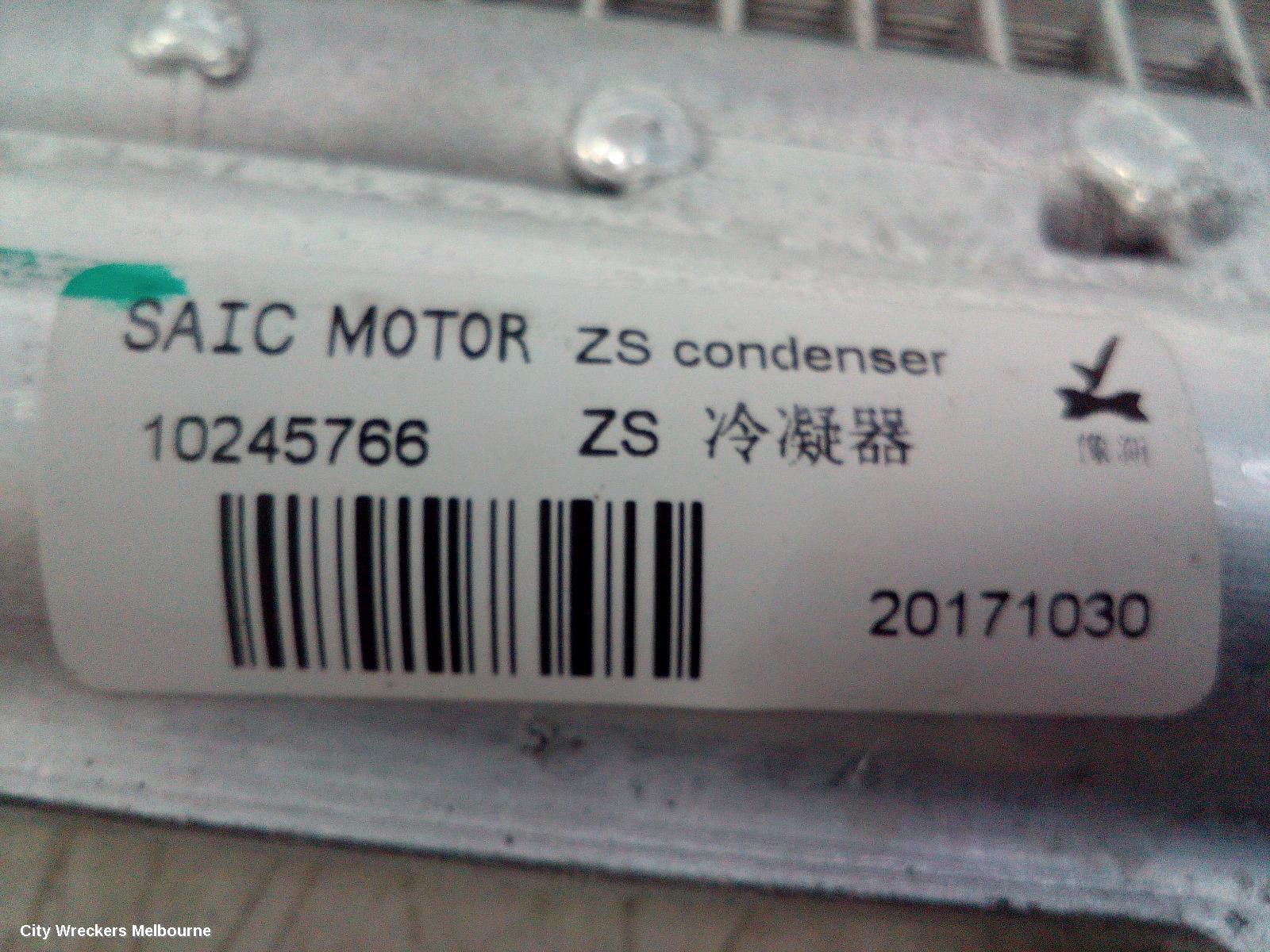 MG ZS A/C CONDENSER, AZS1, 09/2017 - 06/2025