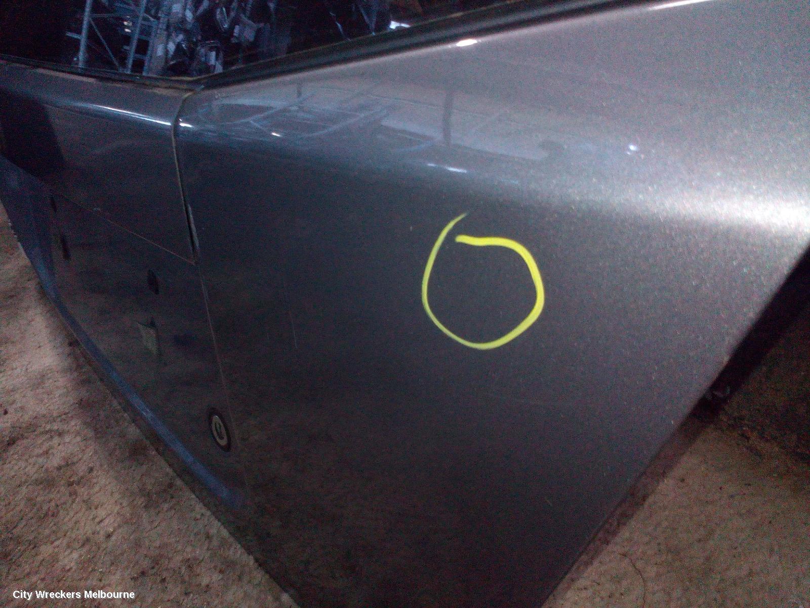 HOLDEN BARINA BOOTLID/TAILGATE, TAILGATE, TK, SPOILERED TYPE, 12/2005 - 12/2012