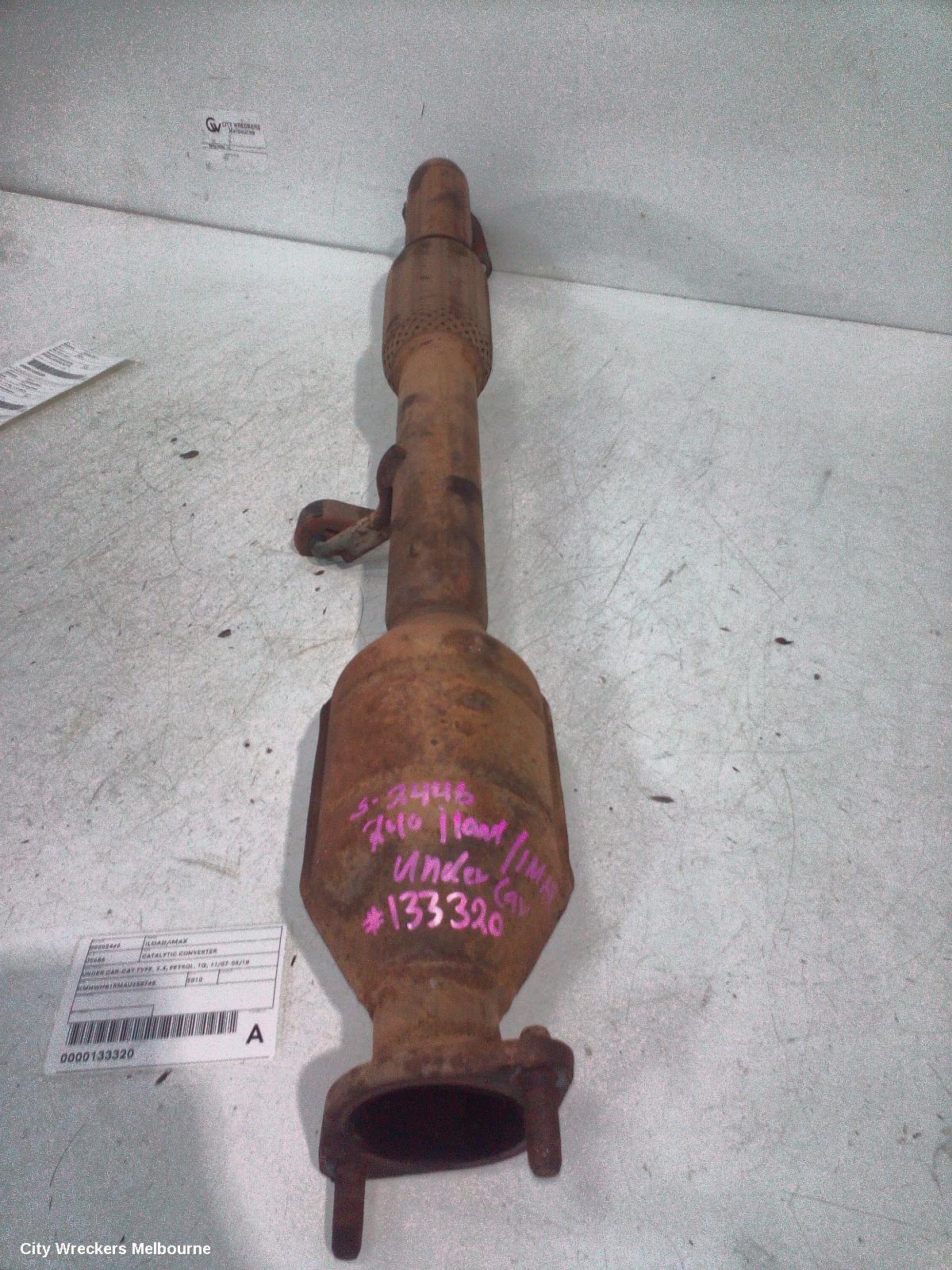 HYUNDAI ILOAD/IMAX CATALYTIC CONVERTER, UNDER CAR-CAT TYPE, 2.4, PETROL, TQ, 11/2007 - 05/2018