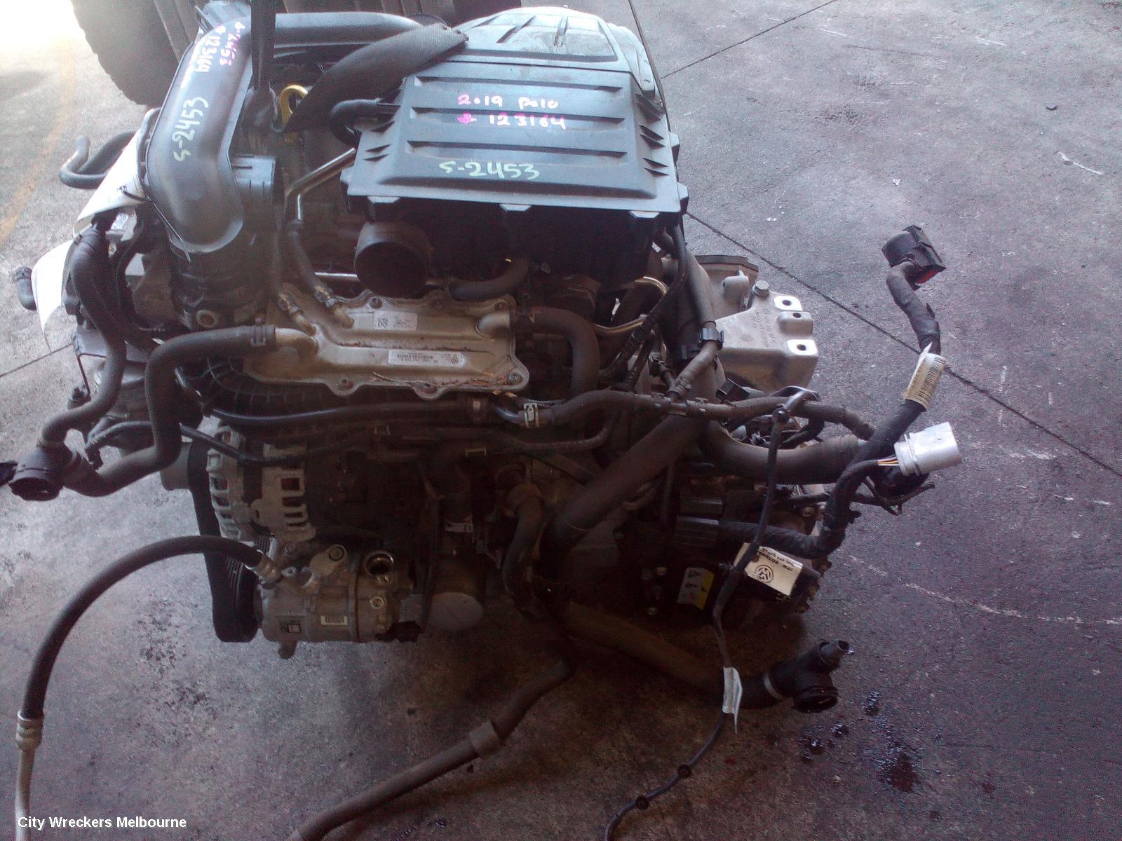 VOLKSWAGEN POLO TRANS/GEARBOX, AUTO, PETROL, 1.0, TURBO, AW-AE, TSV CODE, 09/2017 ONWARDS