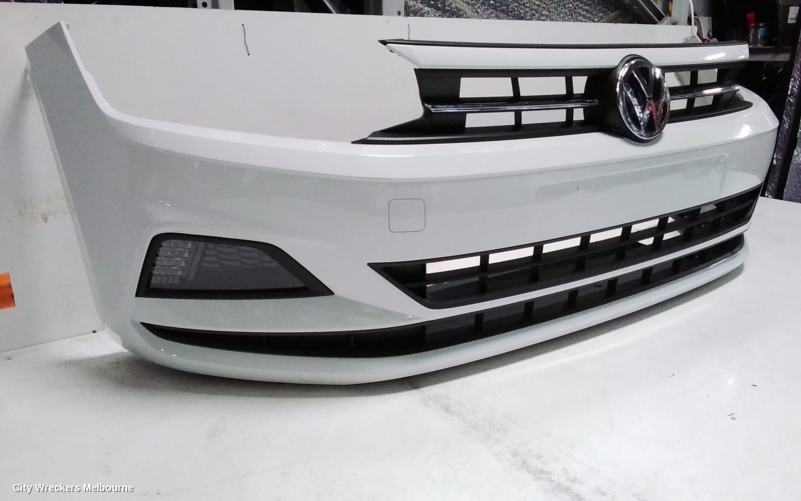 VOLKSWAGEN POLO FRONT BUMPER, AW, TRENDLINE/COMFORTLINE/STYLE, NON PARK SENSOR TYPE, 09/2017 - 01/2022
