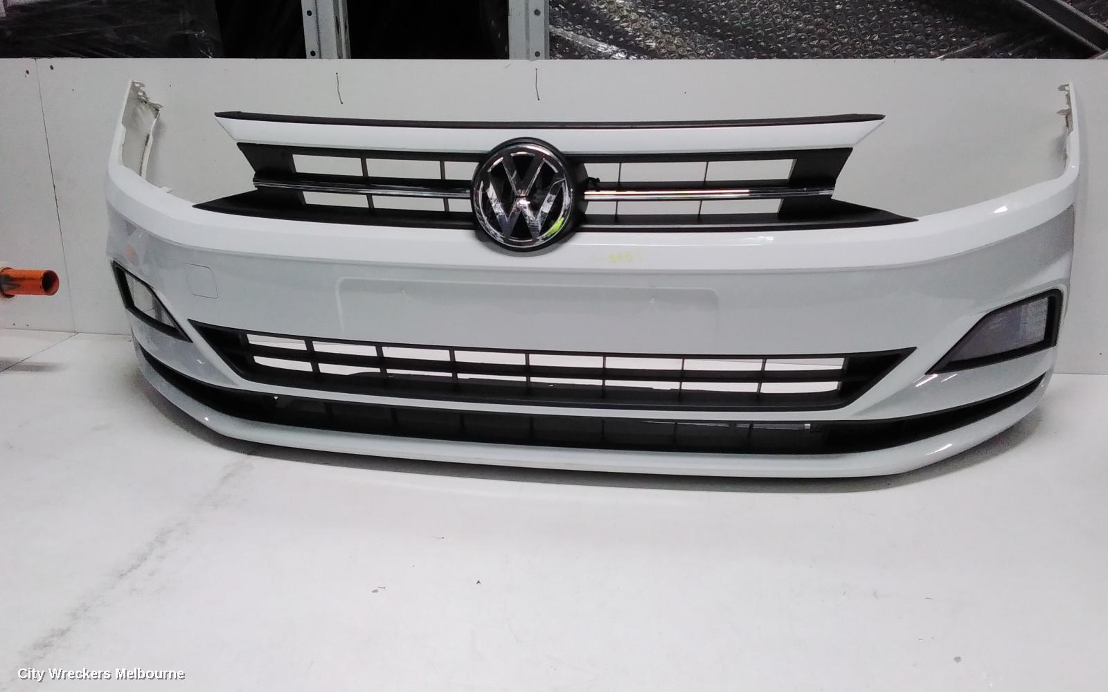 VOLKSWAGEN POLO FRONT BUMPER, AW, TRENDLINE/COMFORTLINE/STYLE, NON PARK SENSOR TYPE, 09/2017 - 01/2022