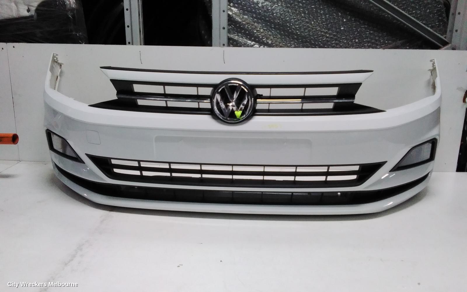 VOLKSWAGEN POLO FRONT BUMPER, AW, TRENDLINE/COMFORTLINE/STYLE, NON PARK SENSOR TYPE, 09/2017 - 01/2022