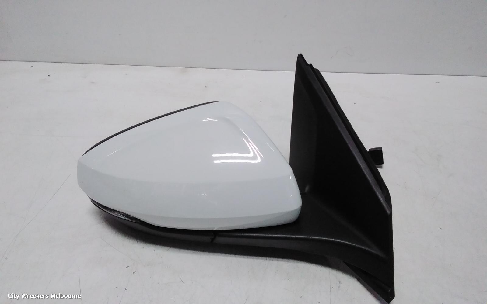 VOLKSWAGEN POLO RIGHT DOOR MIRROR, POWER, COLOUR CODED, W/ INDICATOR, HEATED, NON BLIND SPOT, NON AUTO FOLD, AW-AE, 09/2017 ONWARDS