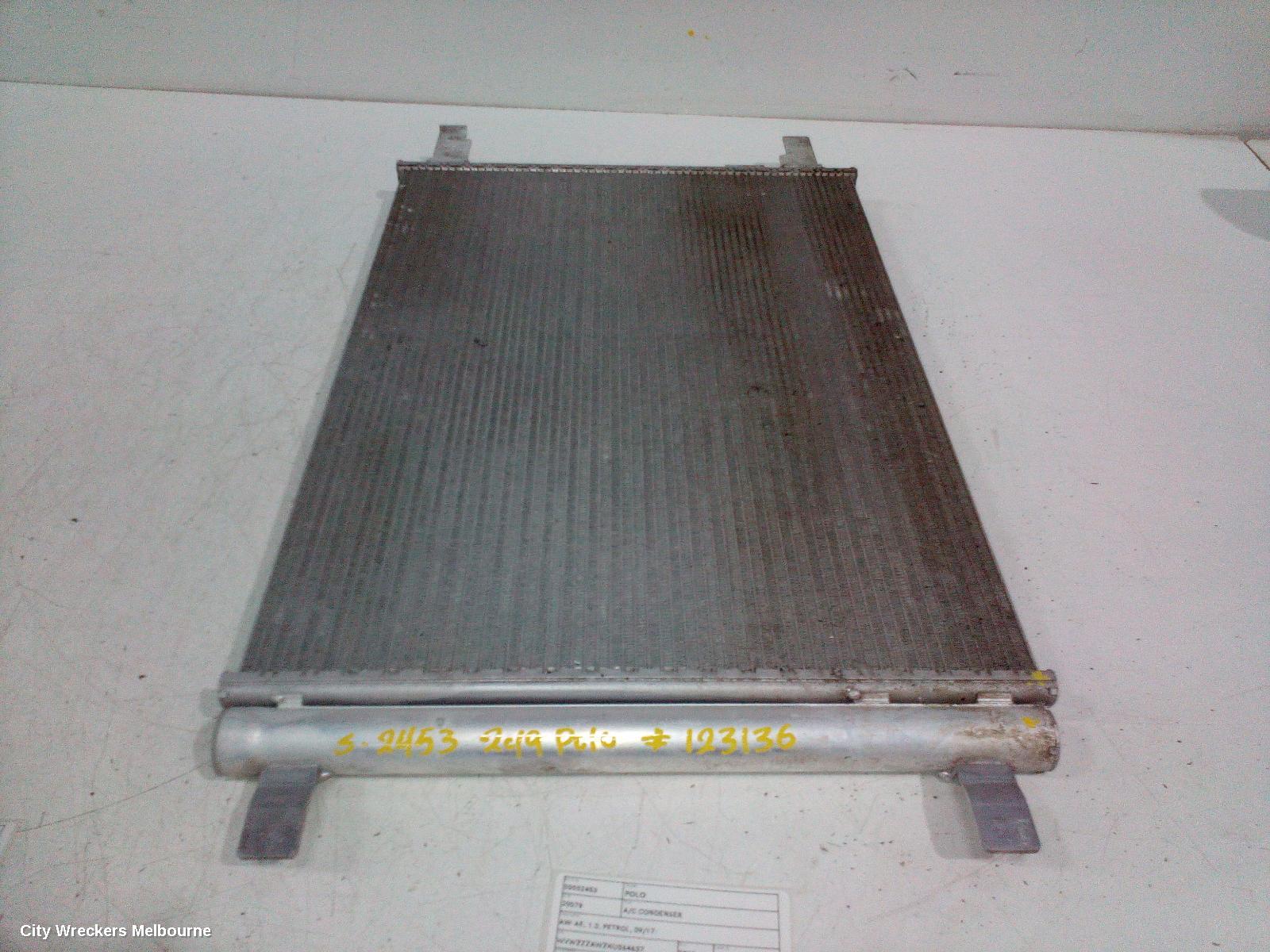 VOLKSWAGEN POLO A/C CONDENSER, AW-AE, 1.0, PETROL, 09/2017 ONWARDS