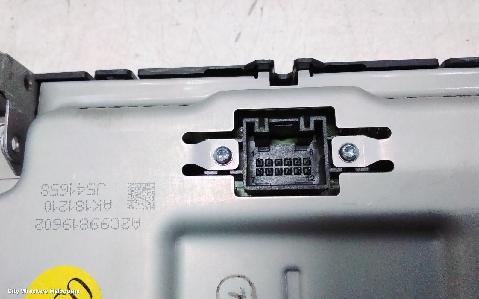VOLKSWAGEN POLO RADIO/CD/DVD/SAT/TV, DISPLAY UNIT, 8IN, COMPOSITION MEDIA (NON SAT NAV TYPE), AW-AE, 09/2017 ONWARDS
