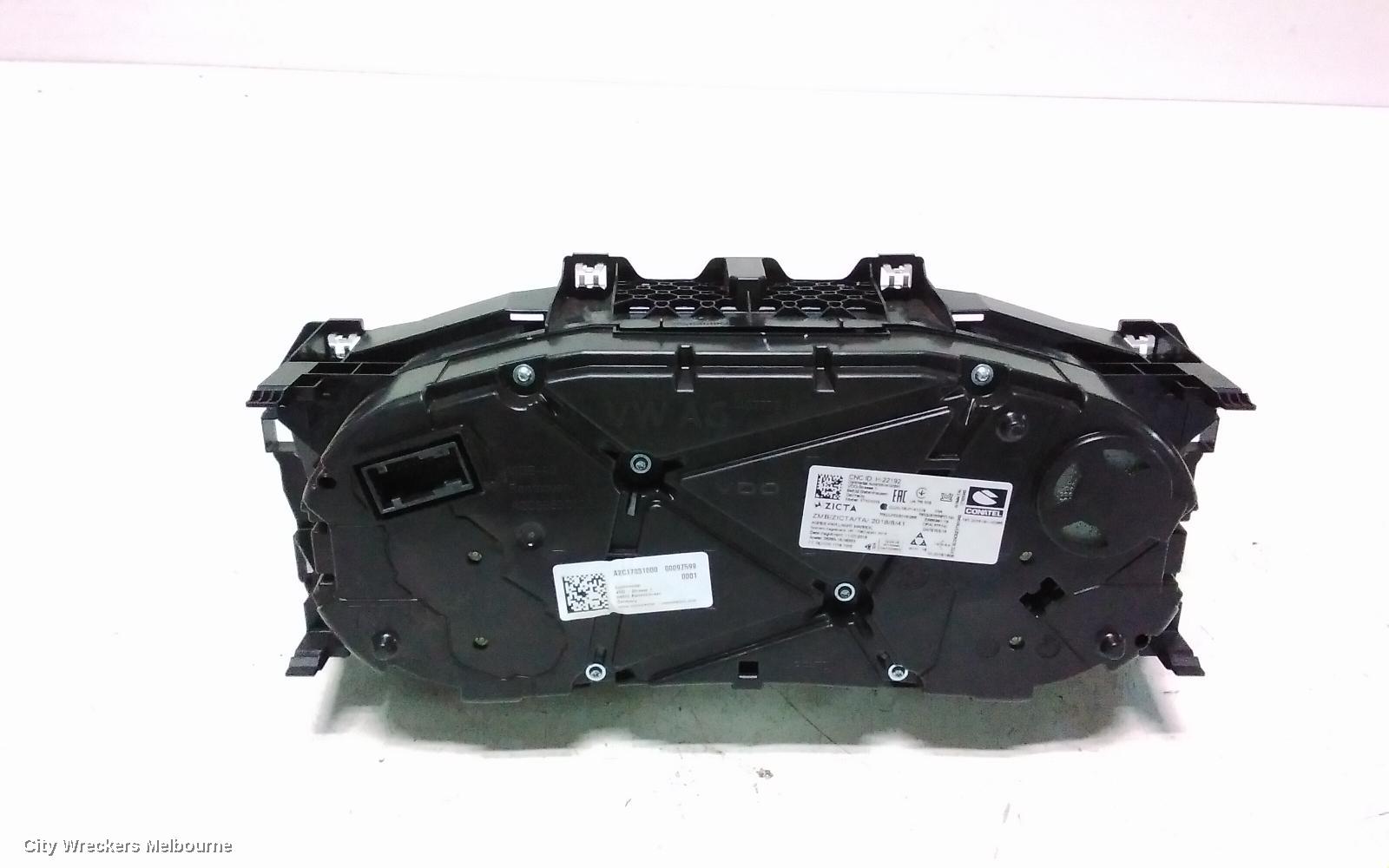 VOLKSWAGEN POLO INSTRUMENT CLUSTER, MULTI-FUNCTION DISPLAY, AW-AE, 09/2017 ONWARDS