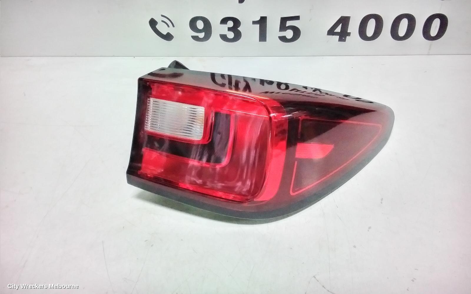MG ZS RIGHT TAILLIGHT, IN BODY, AZS1, ZS TYPE, 09/2017 ONWARDS