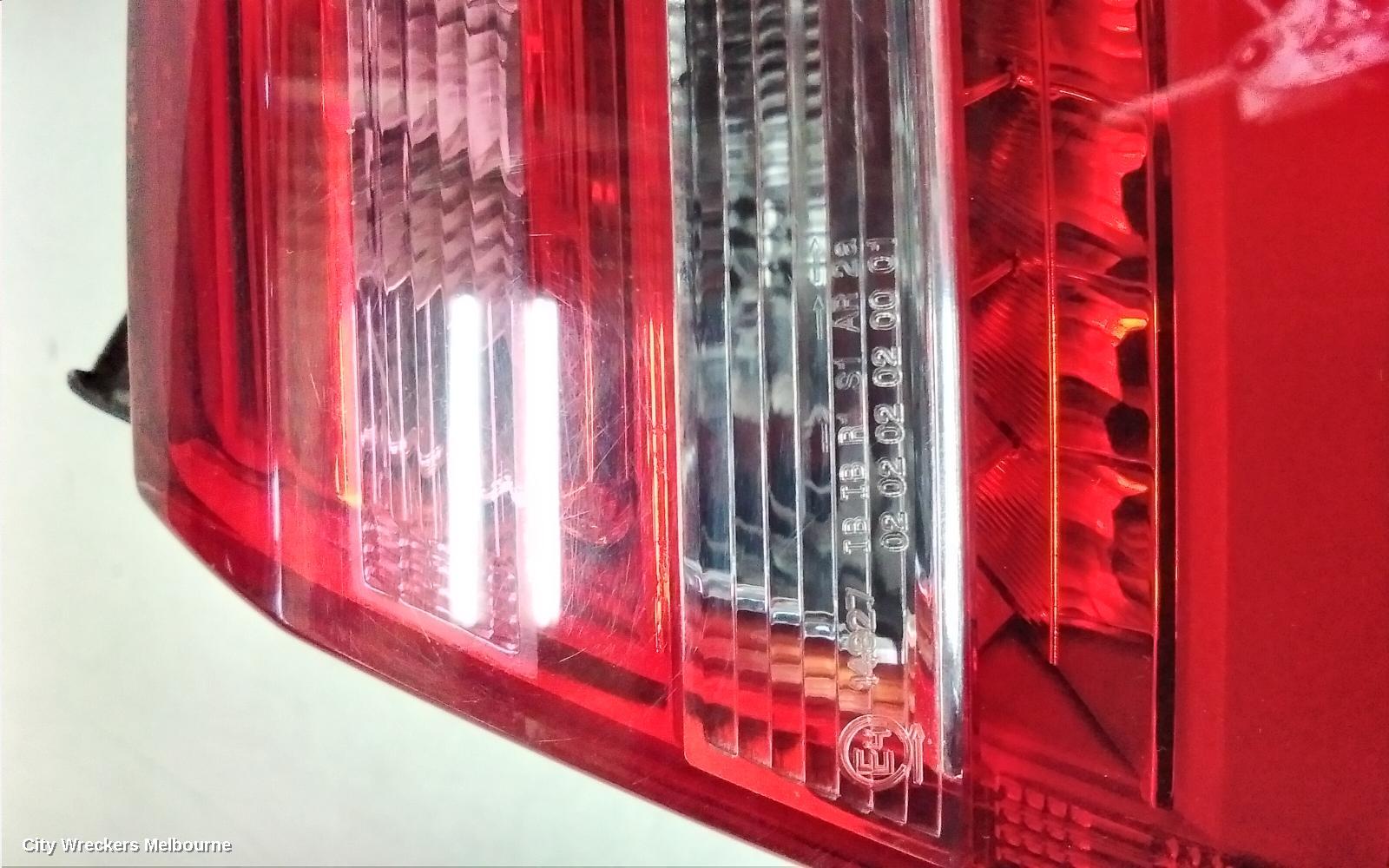 AUDI A6 RIGHT TAILLIGHT, 4G/C7, SEDAN, LED TYPE, OPTION 8SK, 09/2014 - 06/2018
