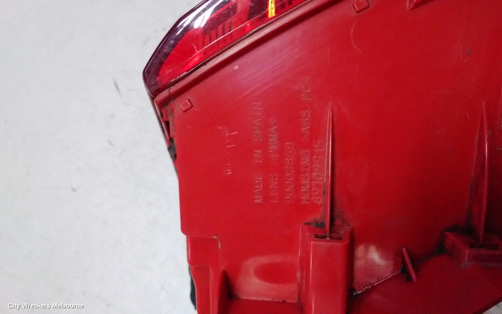 AUDI A6 RIGHT TAILLIGHT, 4G/C7, SEDAN, LED TYPE, OPTION 8SK, 09/2014 - 06/2018
