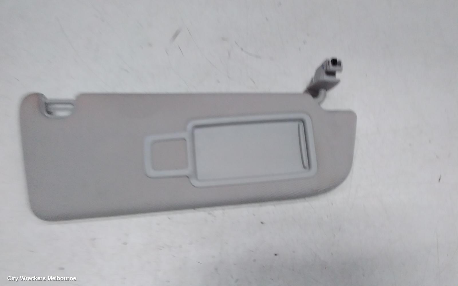 AUDI A6 SUNVISOR, C7/4G, RH SIDE, GREY, 04/2011 - 06/2018