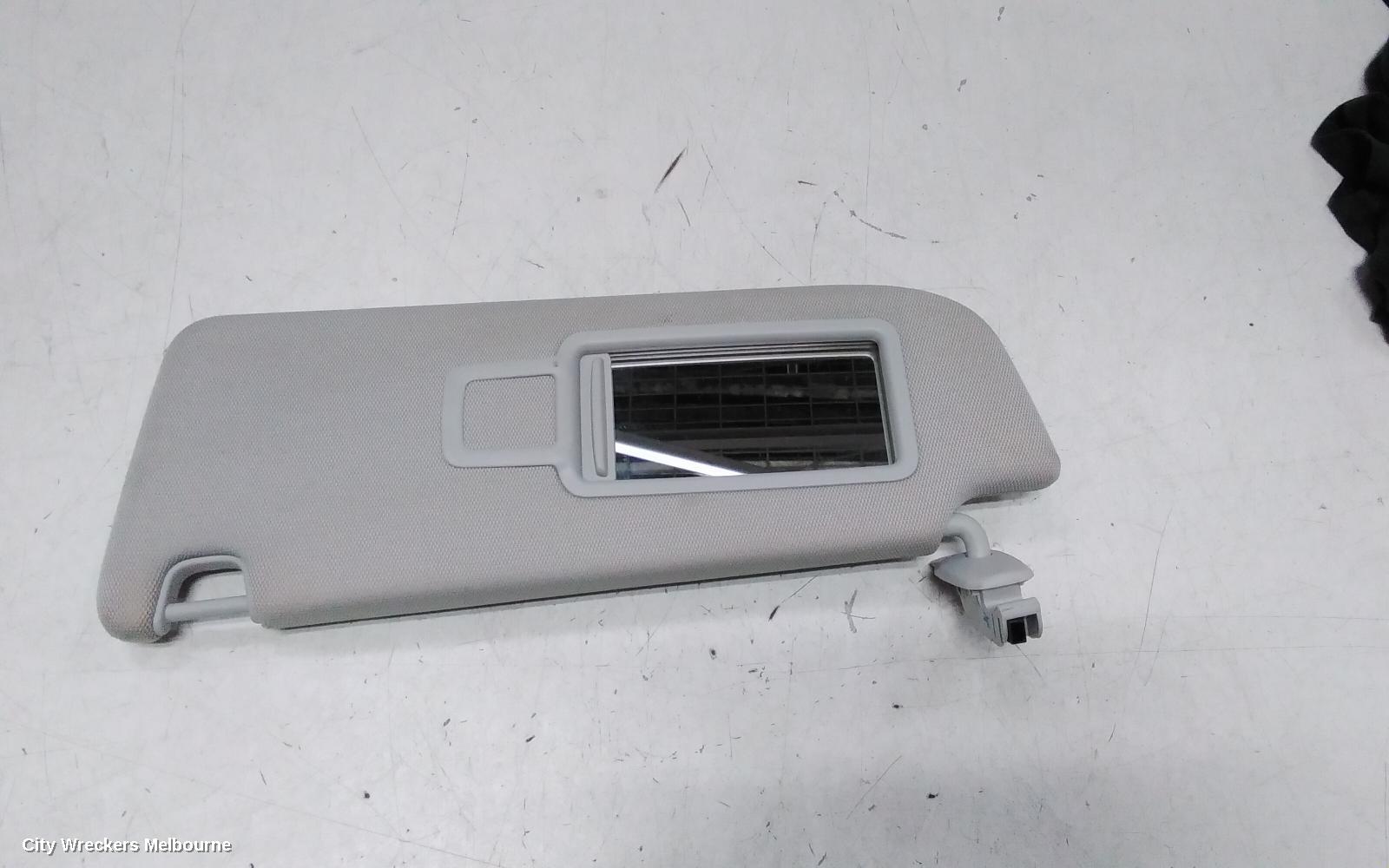 AUDI A6 SUNVISOR, C7/4G, LH SIDE, GREY, 04/2011 - 06/2018
