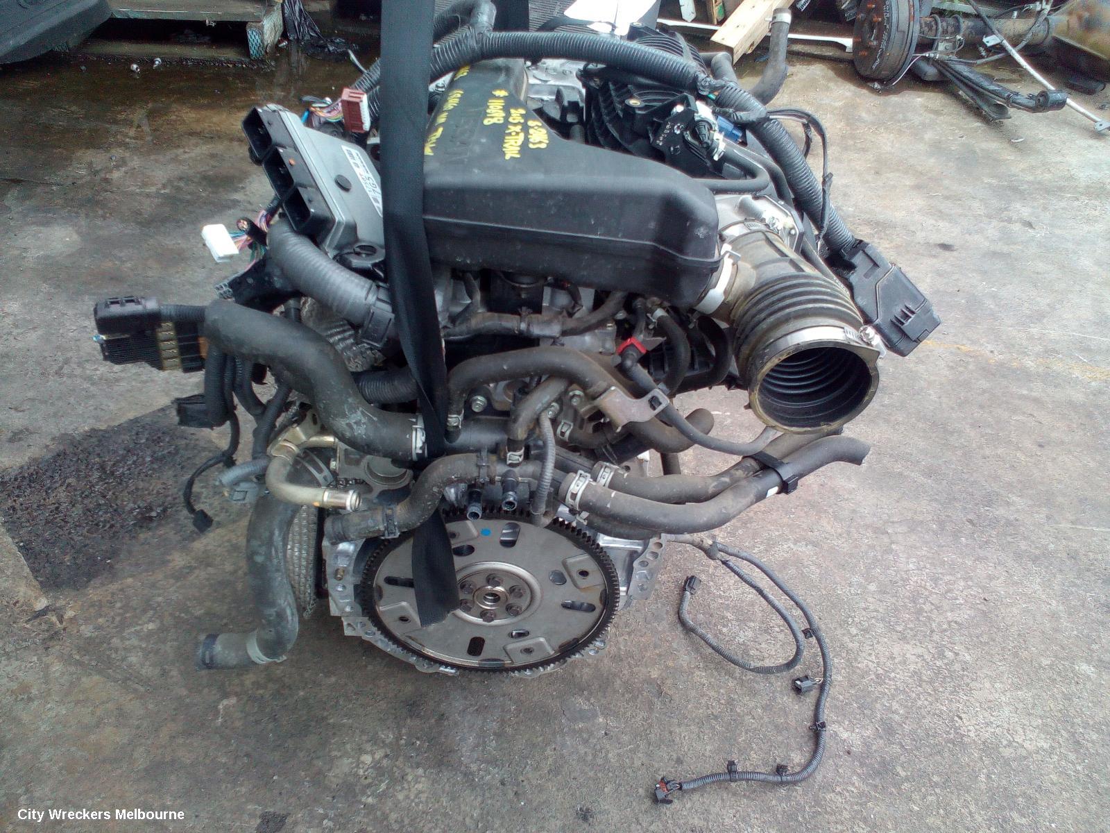NISSAN XTRAIL ENGINE, PETROL, 2.5, QR25DE, AUTO T/M, T32, 02/2014 - 07/2022