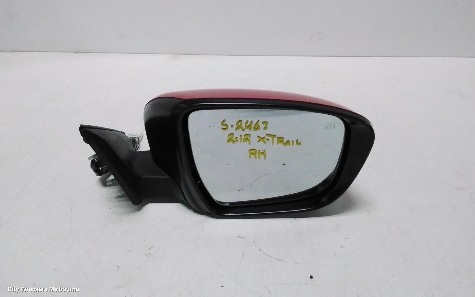 NISSAN XTRAIL RIGHT DOOR MIRROR, T32, TL/TI/ST-L, W/ CAMERA TYPE, 02/2014 - 07/2022