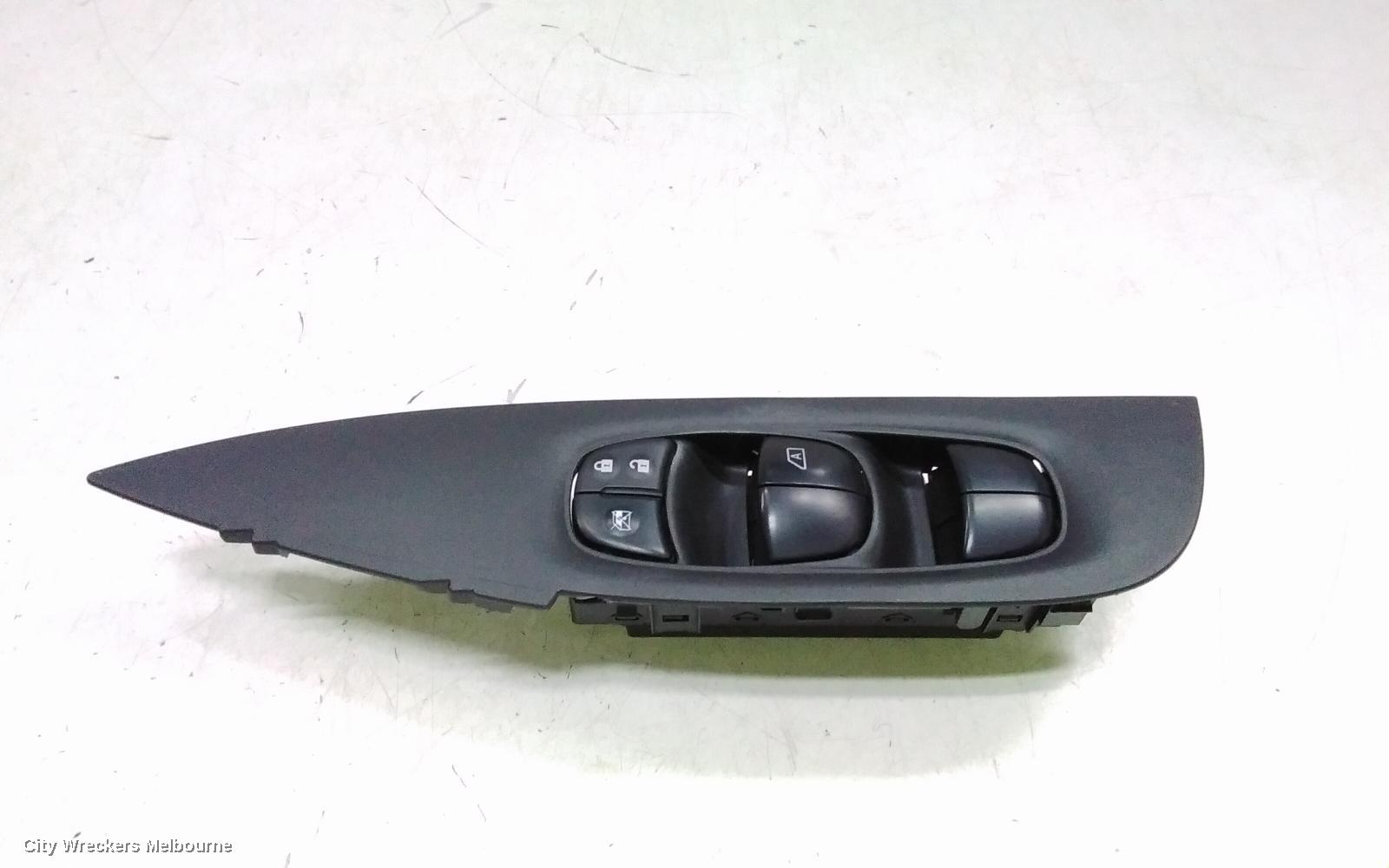 NISSAN XTRAIL PWR DR WIND SWITCH, RH FRONT (MASTER SWITCH), T32, 02/2014 - 07/2022