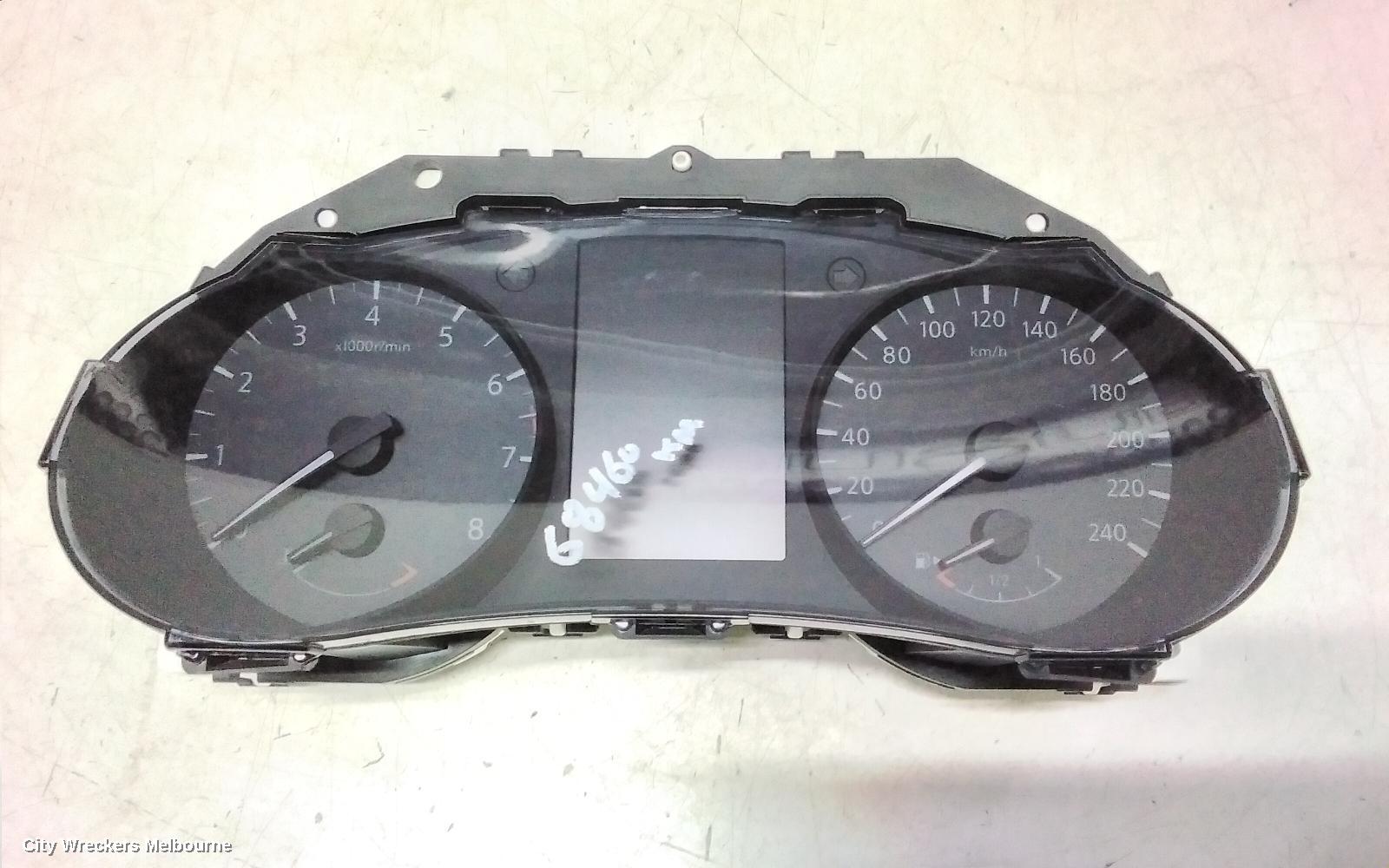 NISSAN XTRAIL INSTRUMENT CLUSTER, PETROL, AUTO T/M, T32, 02/2014 - 07/2022