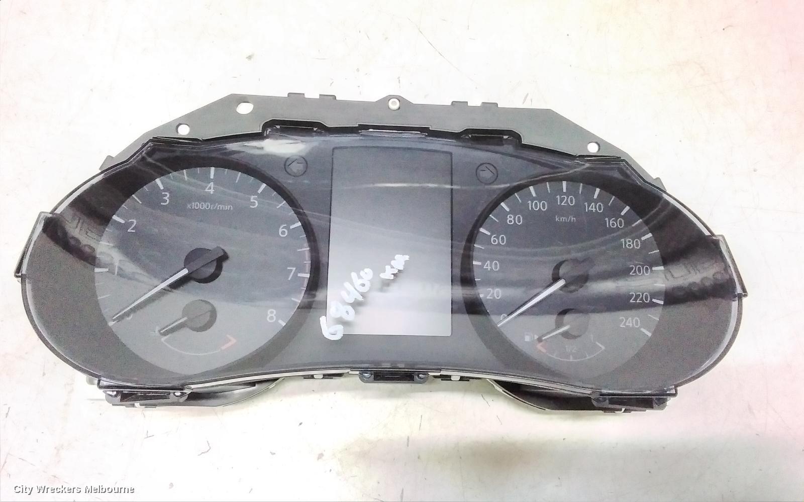 NISSAN XTRAIL INSTRUMENT CLUSTER, PETROL, AUTO T/M, T32, 02/2014 - 07/2022