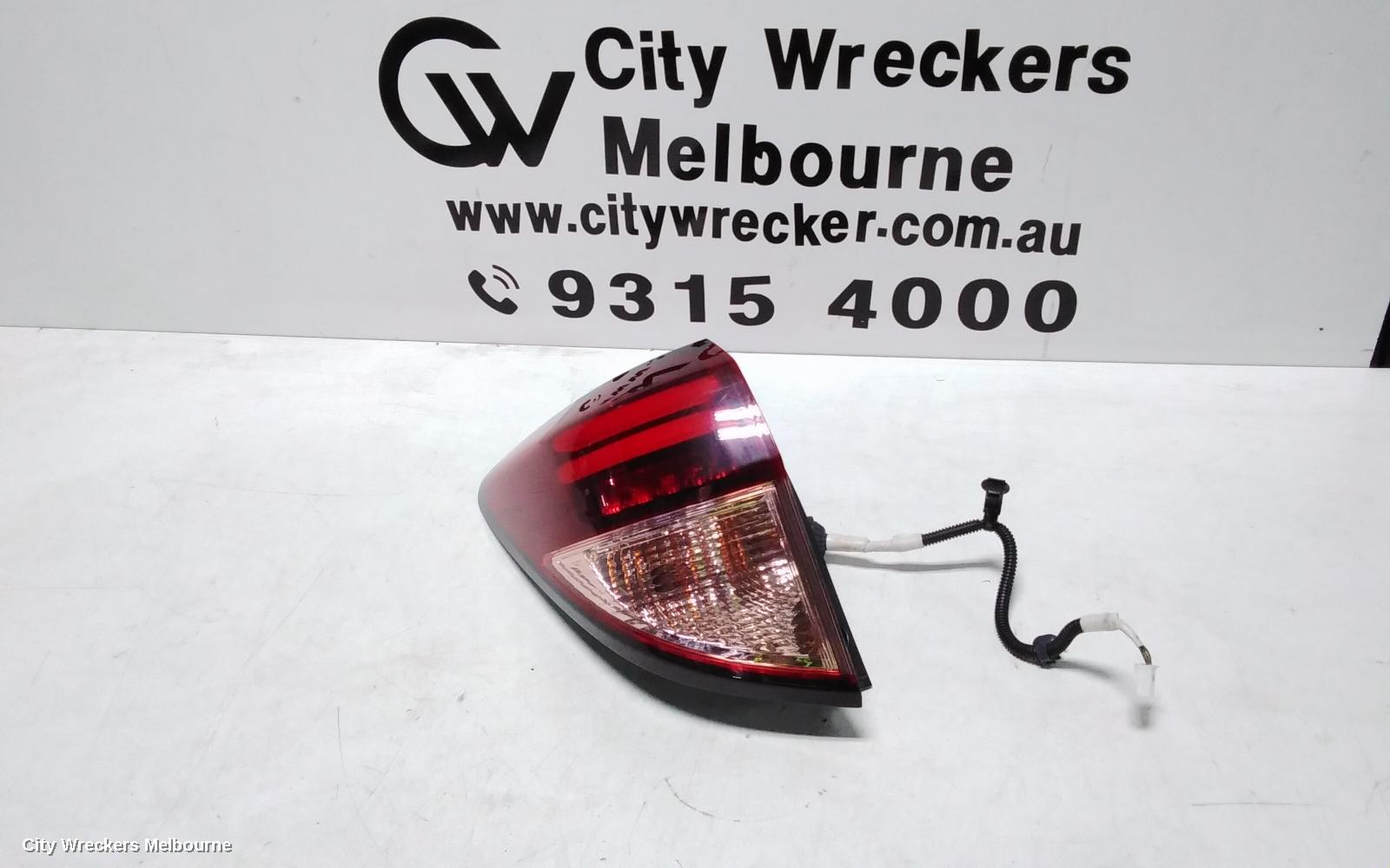 HONDA HRV LEFT TAILLIGHT, RU5, VTI-S/VTI-L, OPTICAL GUIDE TYPE, 12/2014 - 06/2018