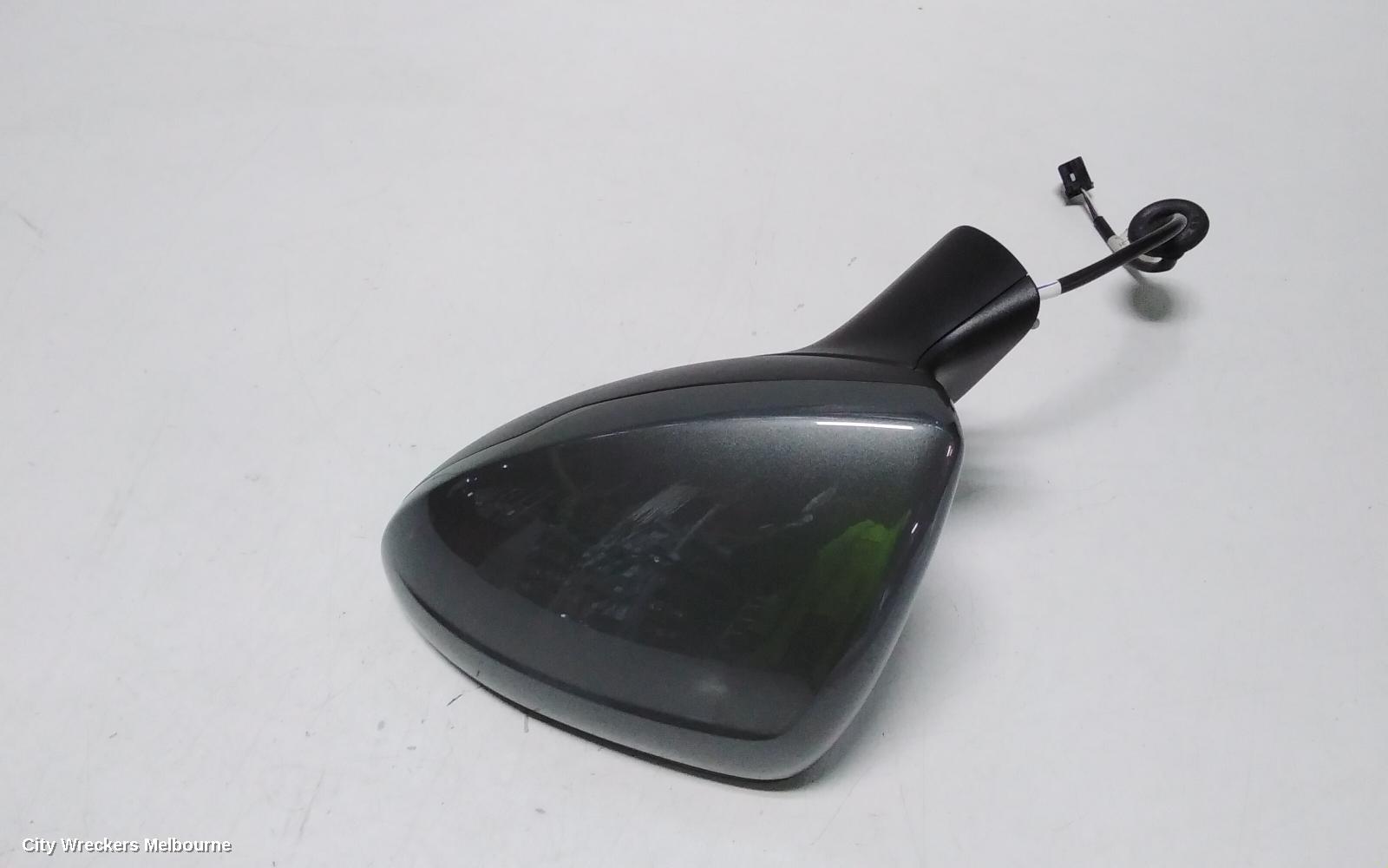 HOLDEN ASTRA LEFT DOOR MIRROR, BK, 5DR HATCH, MANUAL FOLDING TYPE, 09/2016 ONWARDS