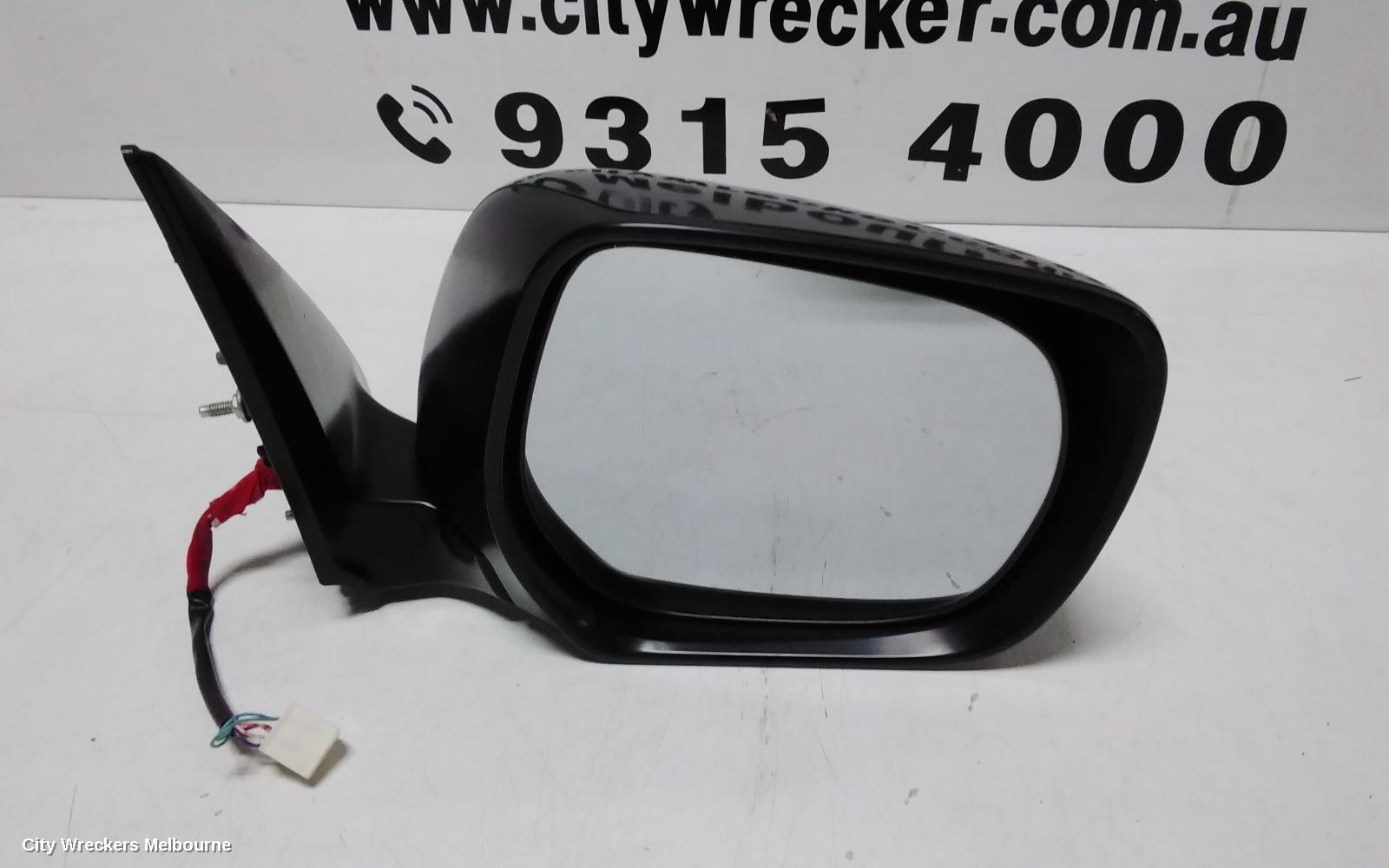 TOYOTA PRADO RIGHT DOOR MIRROR, 150 SERIES, SX/GX/GXL/ALTITUDE, HEATED, W/ COVER (COLOUR CODED), 08/2009 - 10/2011
