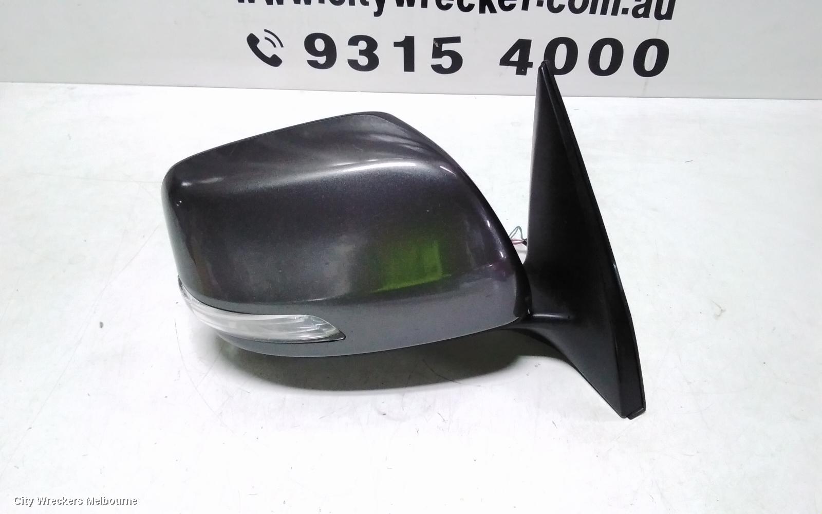 TOYOTA PRADO RIGHT DOOR MIRROR, 150 SERIES, SX/GX/GXL/ALTITUDE, HEATED, W/ COVER (COLOUR CODED), 08/2009 - 10/2011