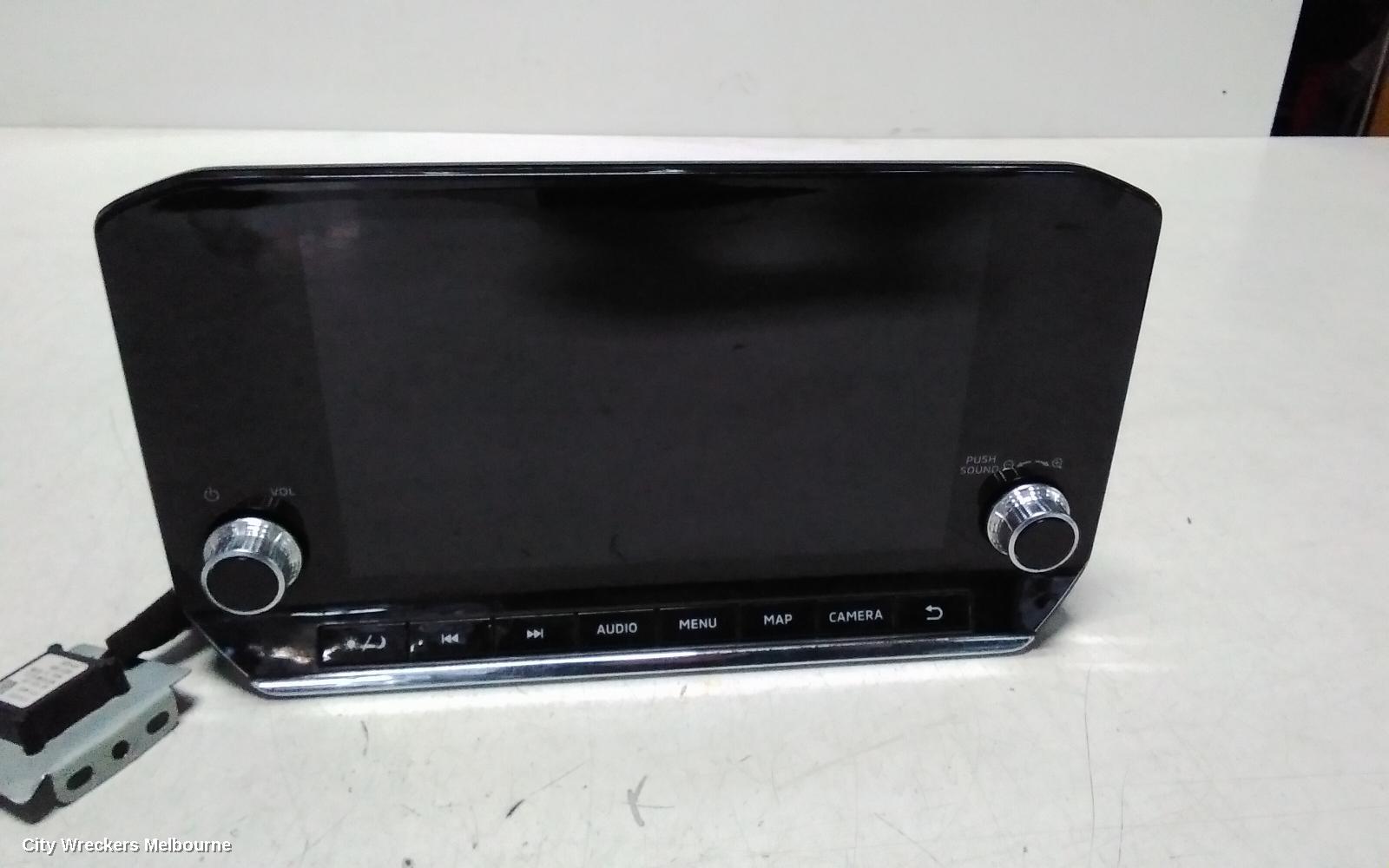 MITSUBISHI OUTLANDER RADIO/CD/DVD/SAT/TV, DISPLAY UNIT, 9IN, TOUCHSCREEN, W/ SAT NAV TYPE, ZM, 08/2021 ONWARDS