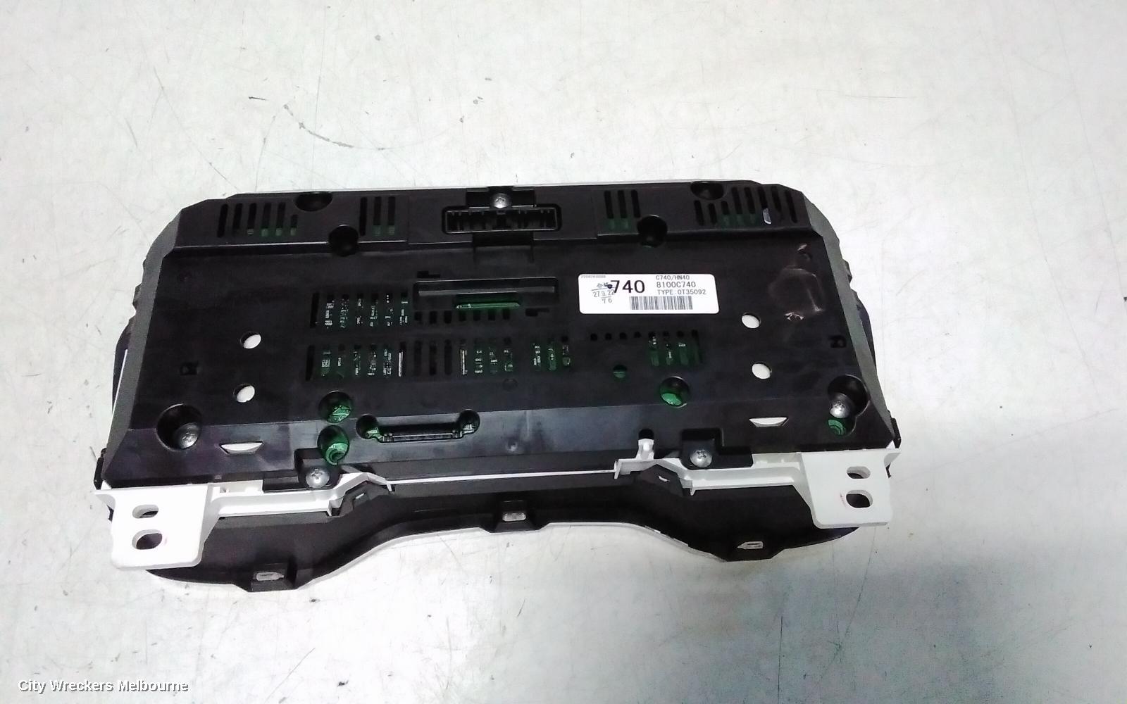 MITSUBISHI OUTLANDER INSTRUMENT CLUSTER, PETROL, AUTO T/M, DIGITAL TYPE, 12.3IN, ZM, 08/2021 ONWARDS