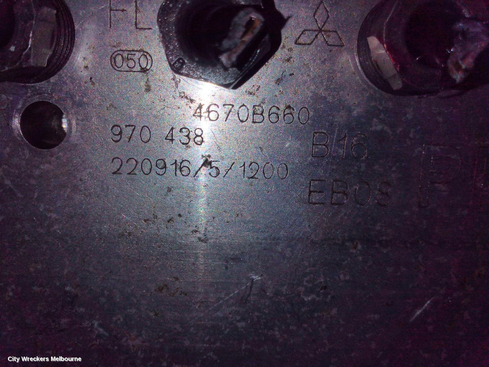 MITSUBISHI OUTLANDER ABS PUMP/MODULATOR, ZM, P/N 4670B661, 08/2021 ONWARDS