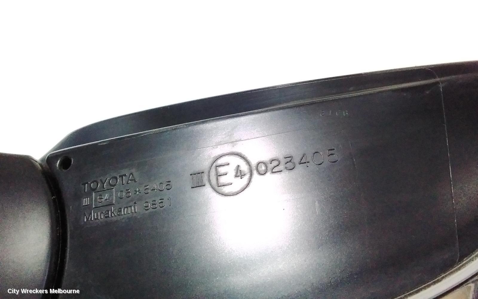 TOYOTA PRIUS RIGHT DOOR MIRROR, ZVW40R, PRIUS V, 05/2012 - 03/2021