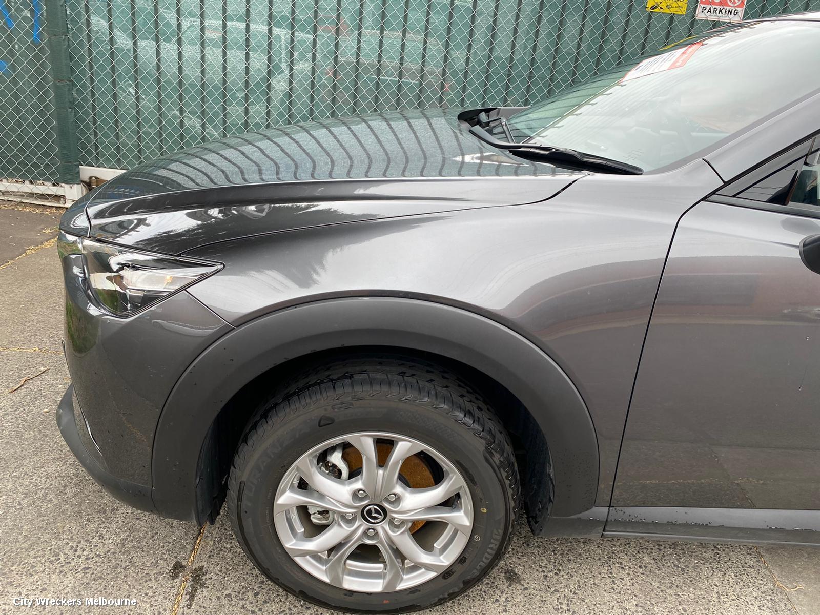 MAZDA CX3 SUNVISOR, DK, LH SIDE, 03/2015 ONWARDS