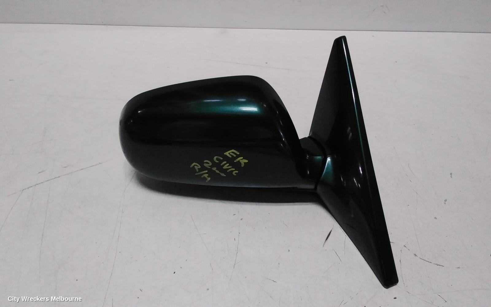 HONDA CIVIC RIGHT DOOR MIRROR, EK, POWER, SEDAN, 98-00