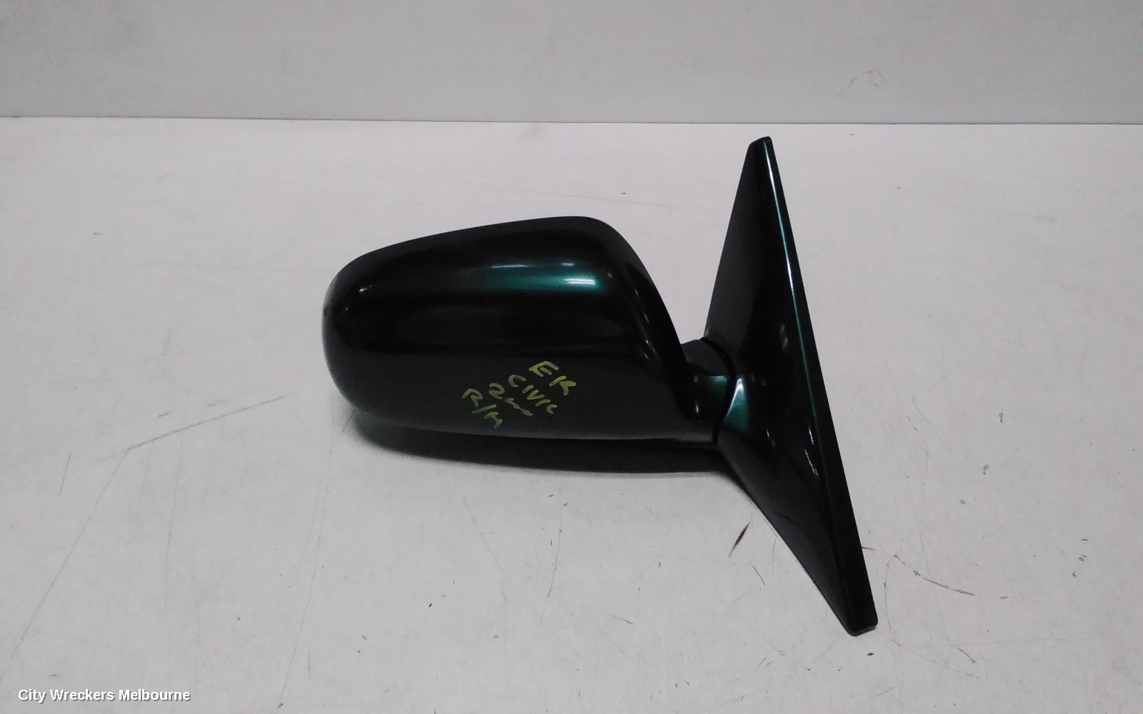 HONDA CIVIC RIGHT DOOR MIRROR, EK, POWER, SEDAN, 98-00