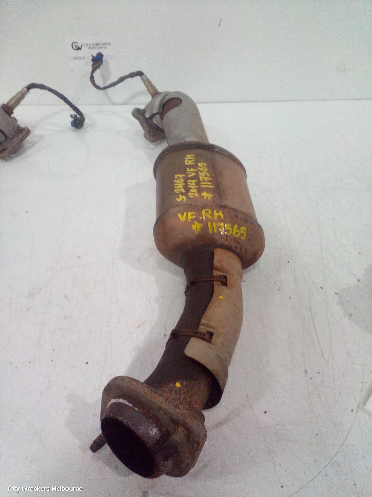 HOLDEN COMMODORE CATALYTIC CONVERTER, MANIFOLD-CAT TYPE, 3.6, LFX, RH SIDE, VF, 05/2013 - 12/2017