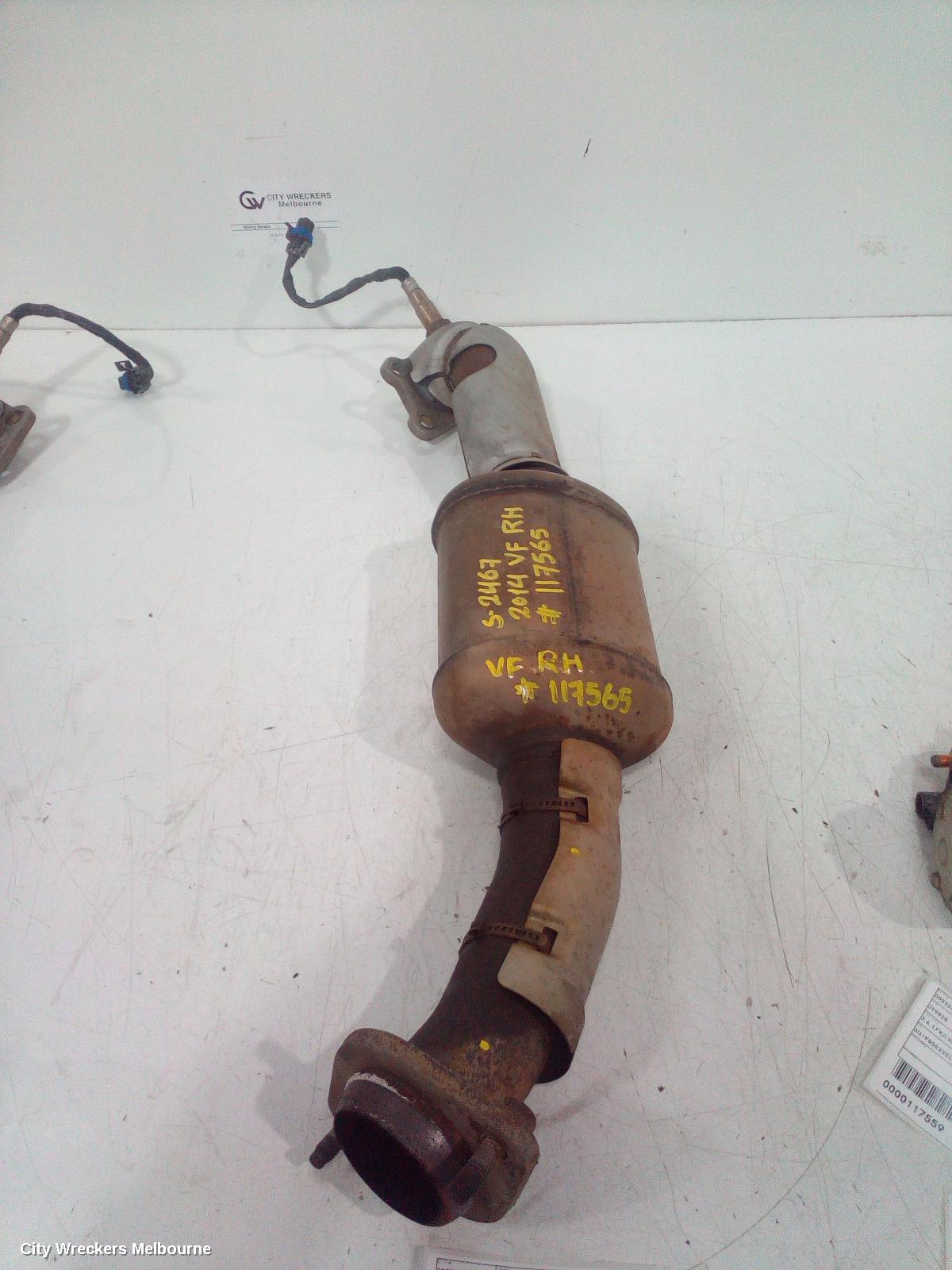 HOLDEN COMMODORE CATALYTIC CONVERTER, MANIFOLD-CAT TYPE, 3.6, LFX, RH SIDE, VF, 05/2013 - 12/2017