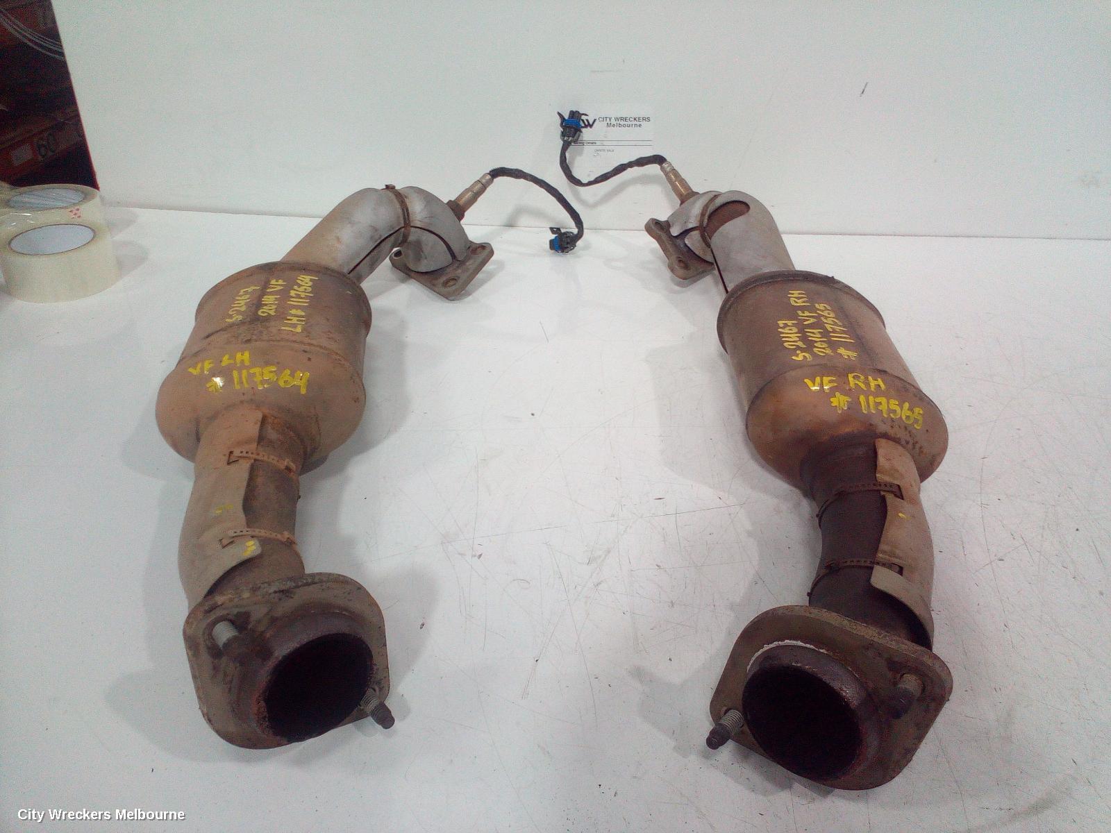 HOLDEN COMMODORE CATALYTIC CONVERTER, MANIFOLD-CAT TYPE, 3.6, LFX, RH SIDE, VF, 05/2013 - 12/2017