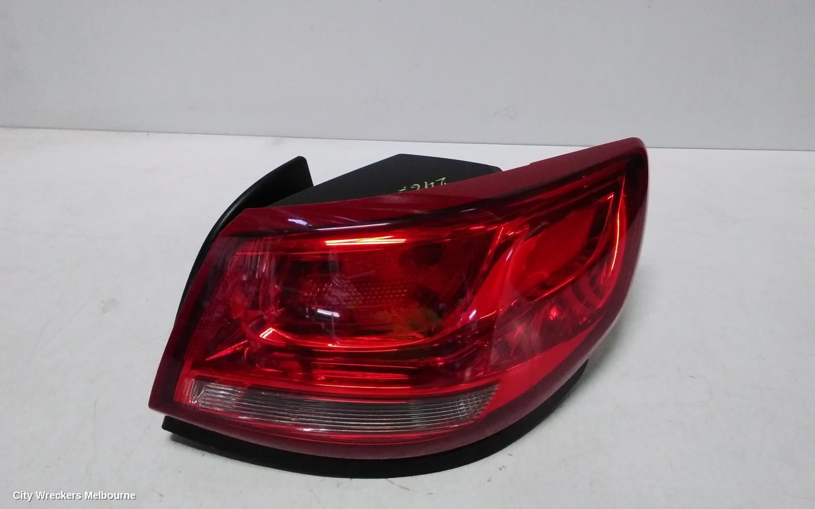 HOLDEN COMMODORE RIGHT TAILLIGHT, VF, SEDAN, CLEAR TYPE, EVOKE/SV6/SS/INTERNATIONAL, 05/2013 - 12/2017