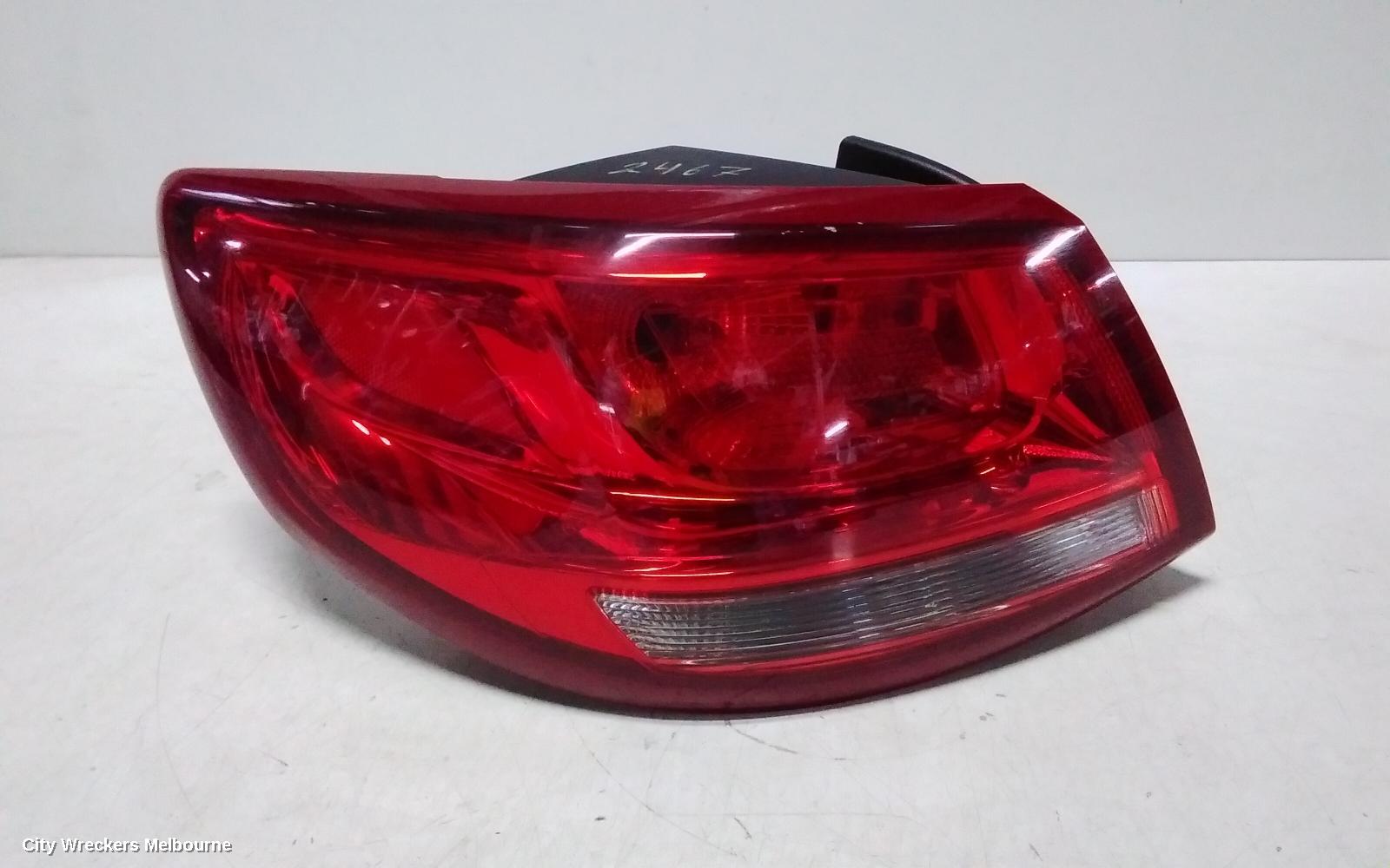 HOLDEN COMMODORE LEFT TAILLIGHT, VF, SEDAN, TINTED TYPE, SS-V/CALAIS/CALAIS-V, 05/2013 - 09/2015