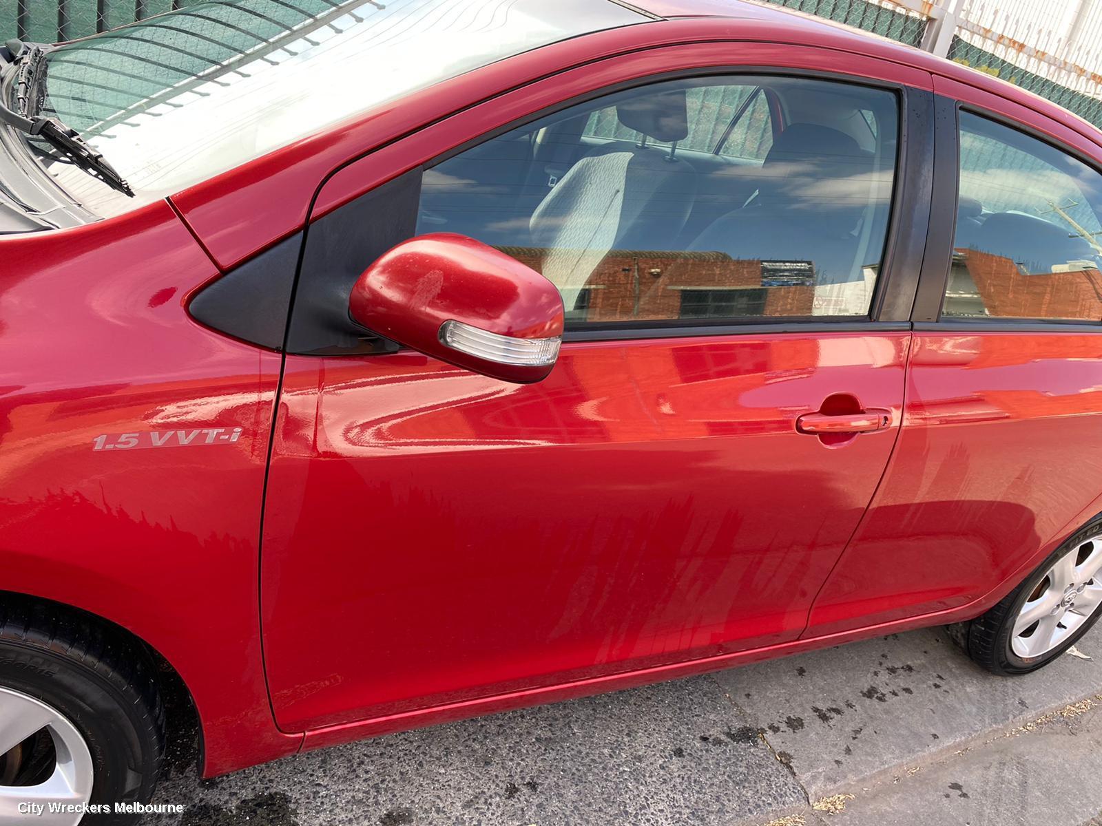 TOYOTA YARIS LEFT FRONT DOOR, NCP9#, SEDAN, 03/2006 - 06/2016 (AUS ONLY)