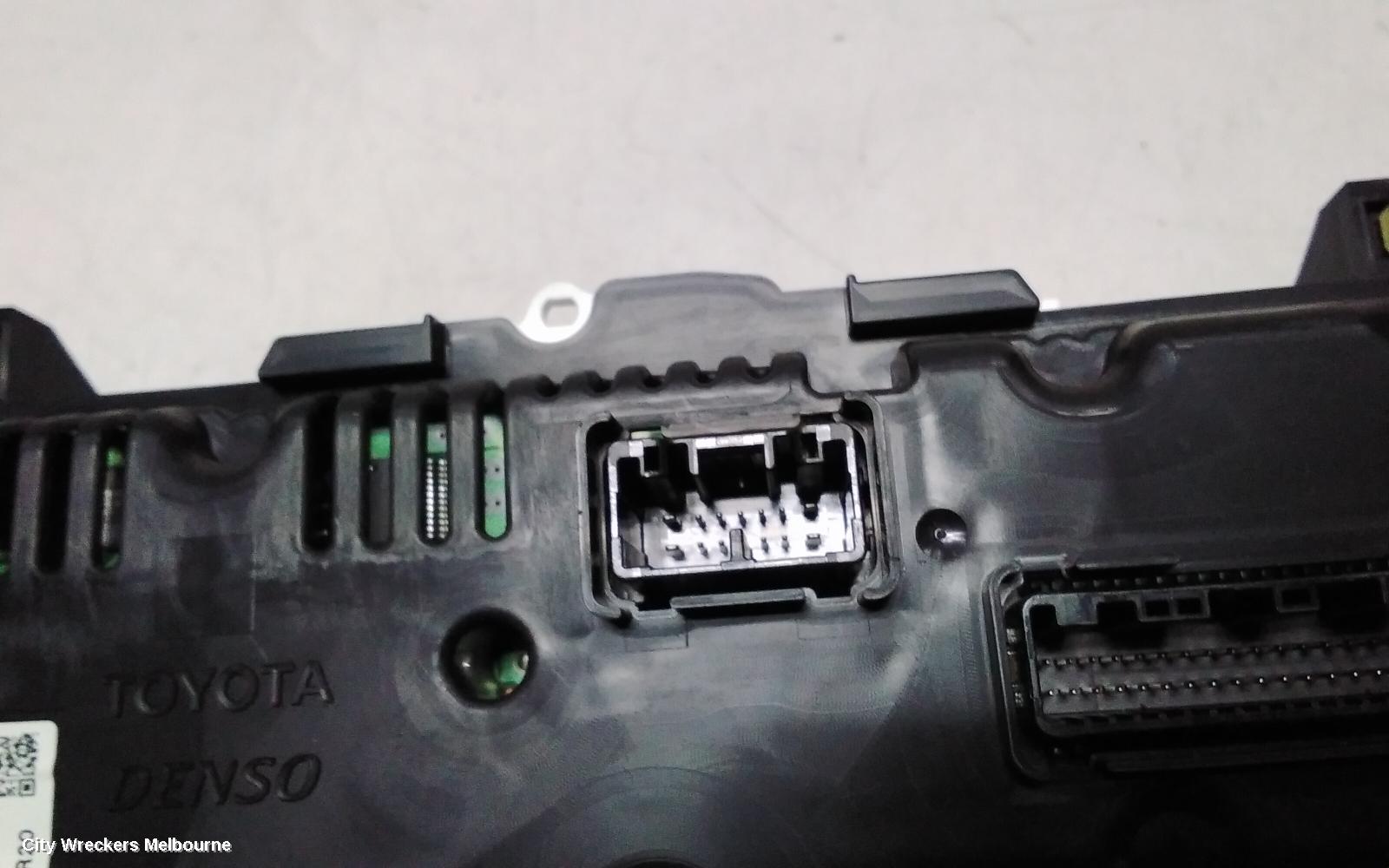 TOYOTA COROLLA INSTRUMENT CLUSTER, 1.8, 2ZR-FE, AUTO T/M, ASCENT, ZRE182R, HATCH, 10/2012 - 05/2015