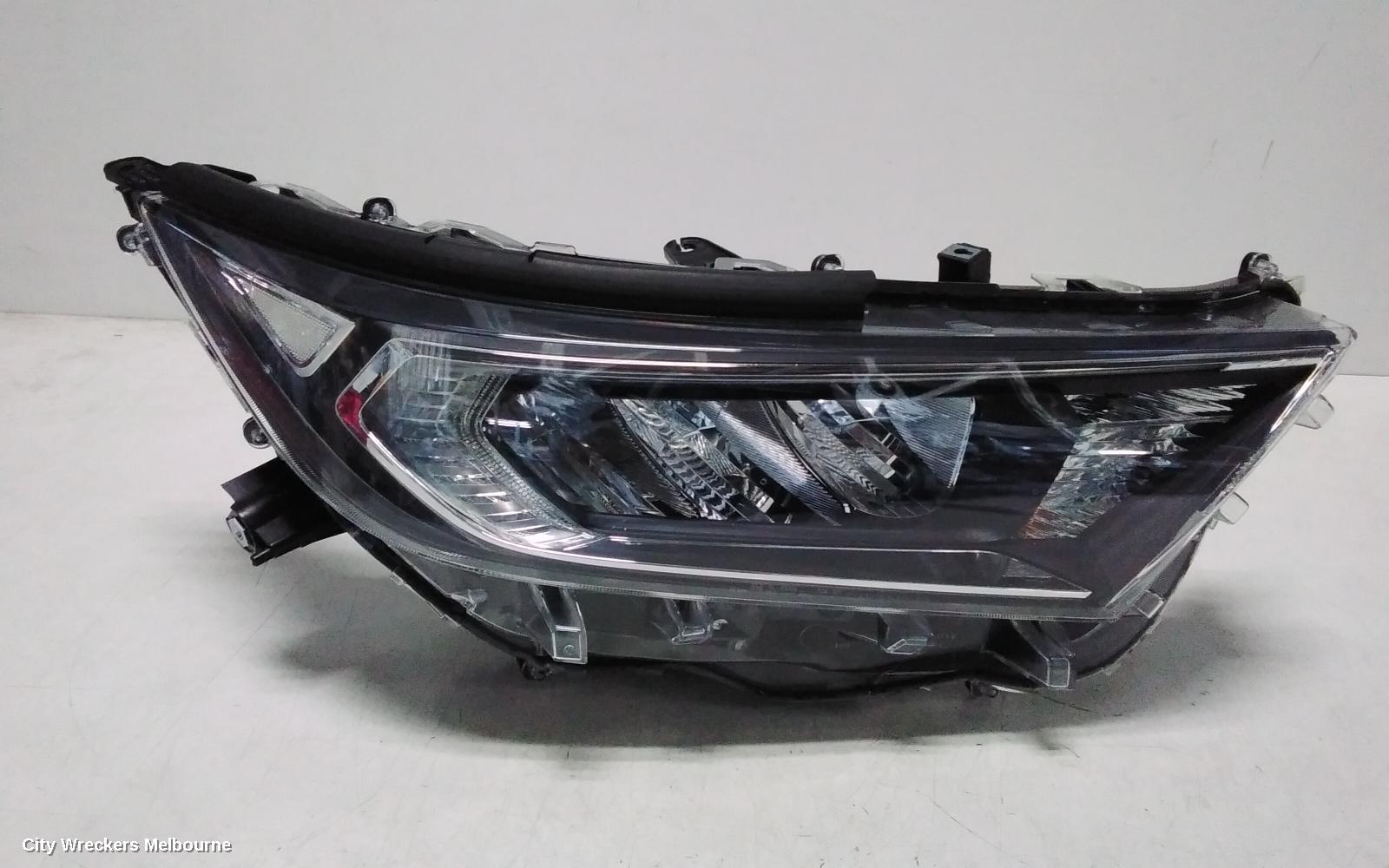 TOYOTA RAV4 RIGHT HEADLAMP, W/ LED TYPE, NON PROJECTOR TYPE, XA50, NON HEV TYPE, 11/2018 ONWARDS
