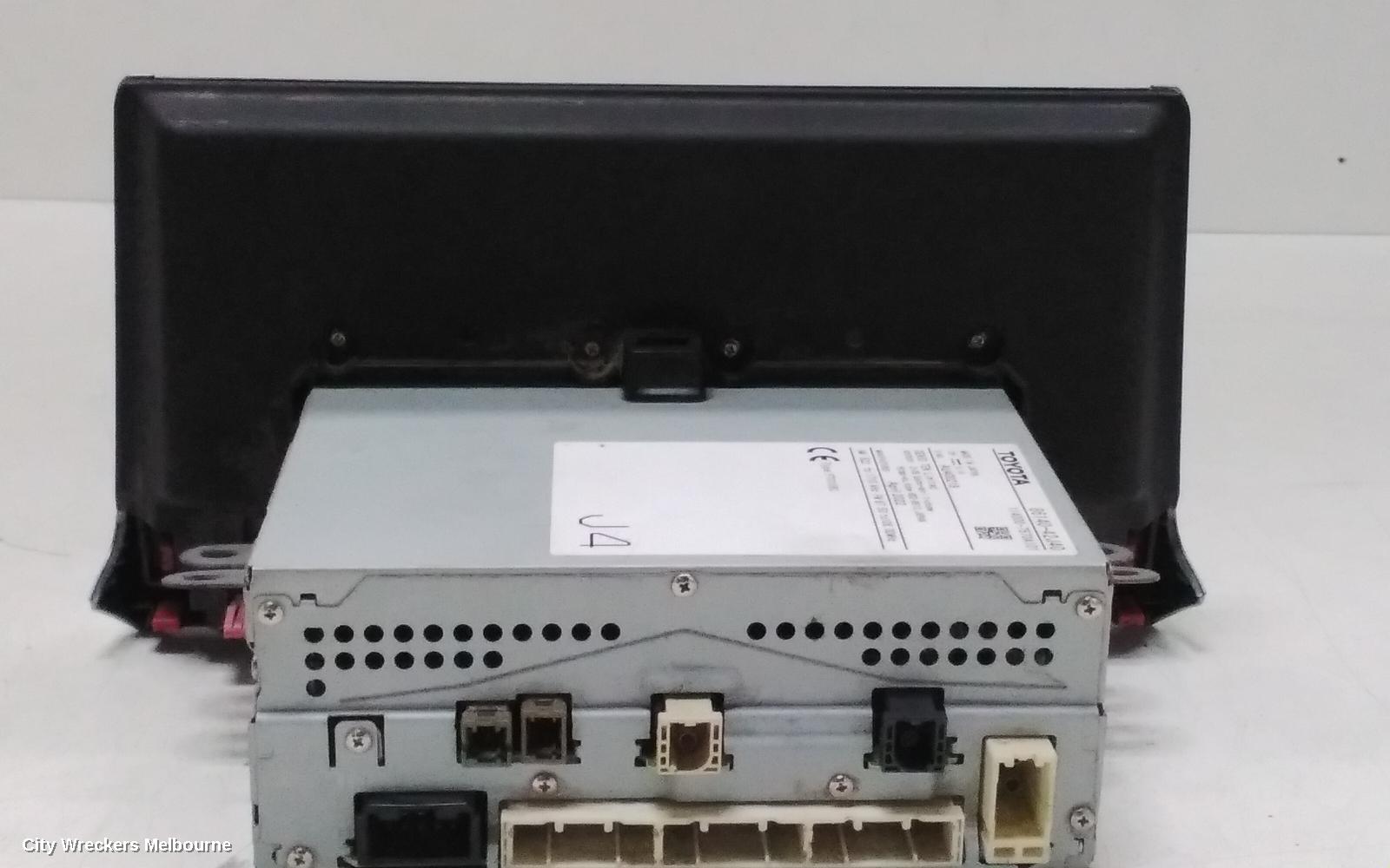 TOYOTA RAV4 RADIO/CD/DVD/SAT/TV, HEAD UNIT, W/ DISLAY UNIT, 8IN TOUCHSCREEN, NON PREMIUM TYPE, XA50, GX/GXL, 07/2022 ONWARDS