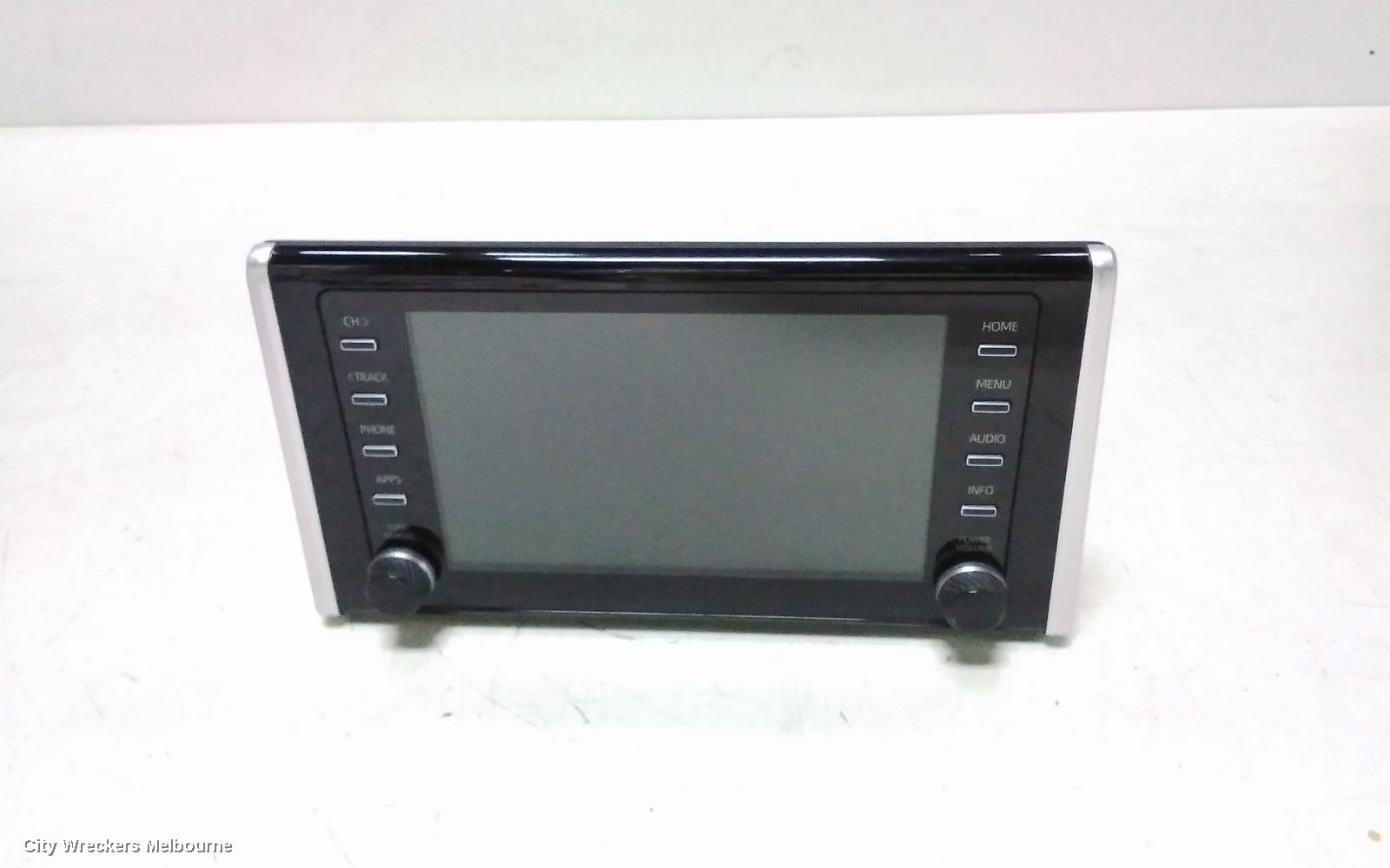 TOYOTA RAV4 RADIO/CD/DVD/SAT/TV, HEAD UNIT, W/ DISLAY UNIT, 8IN TOUCHSCREEN, NON PREMIUM TYPE, XA50, GX/GXL, 07/2022 ONWARDS