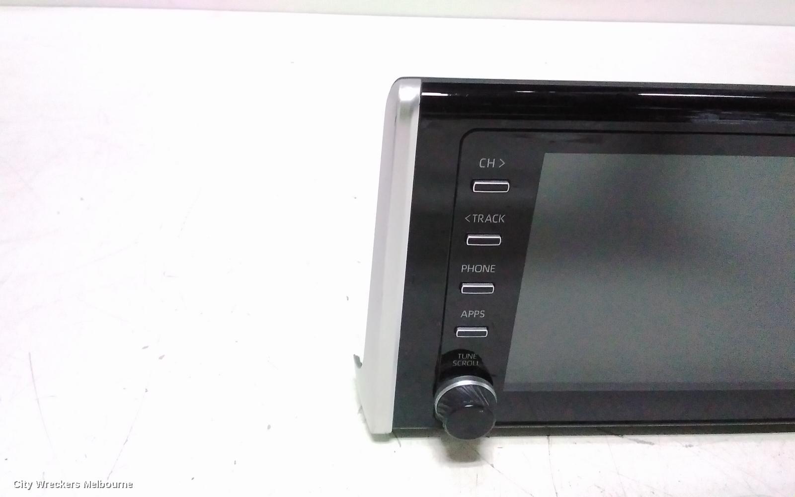 TOYOTA RAV4 RADIO/CD/DVD/SAT/TV, HEAD UNIT, W/ DISLAY UNIT, 8IN TOUCHSCREEN, NON PREMIUM TYPE, XA50, GX/GXL, 07/2022 ONWARDS