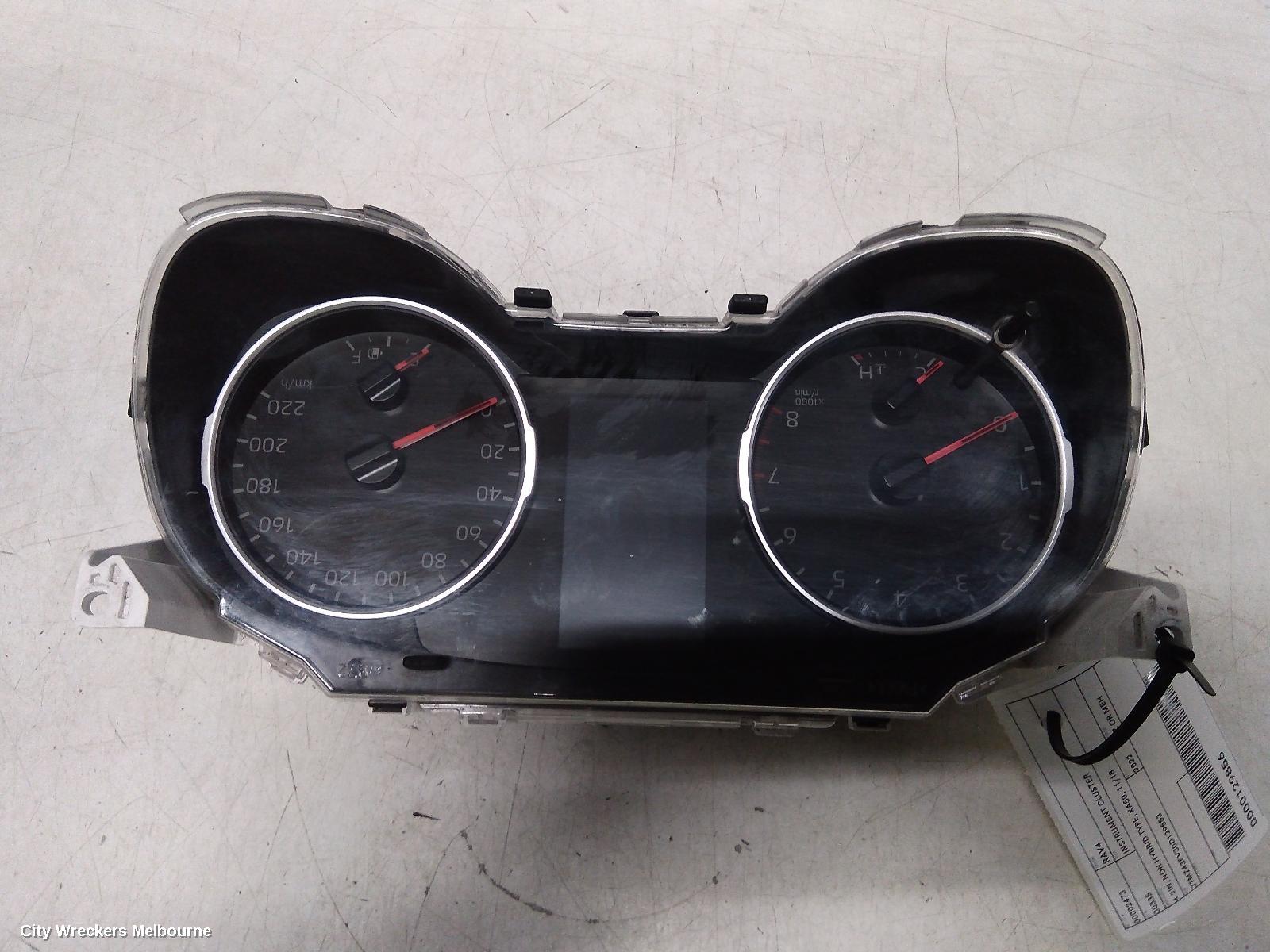 TOYOTA RAV4 INSTRUMENT CLUSTER, 4.2IN, NON HYBRID TYPE, XA50, 11/2018 ONWARDS