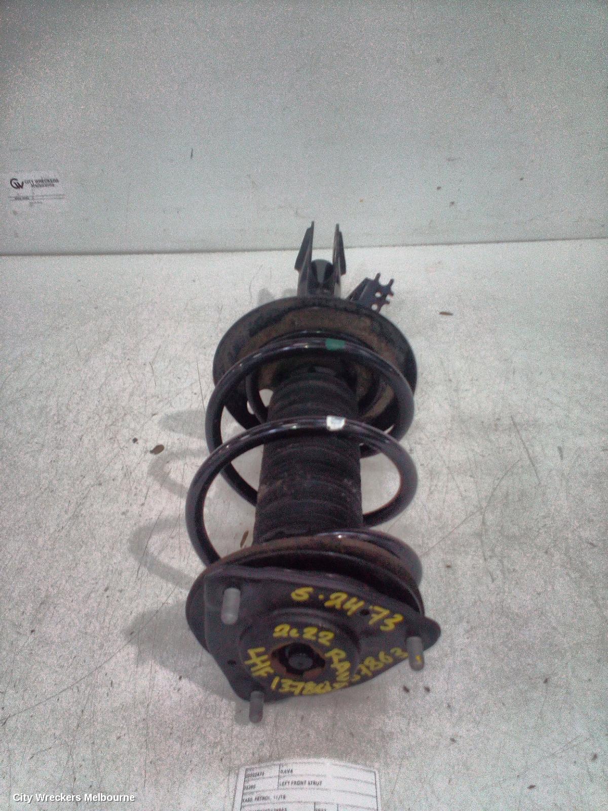 TOYOTA RAV4 LEFT FRONT STRUT, XA50, PETROL, 11/2018 ONWARDS