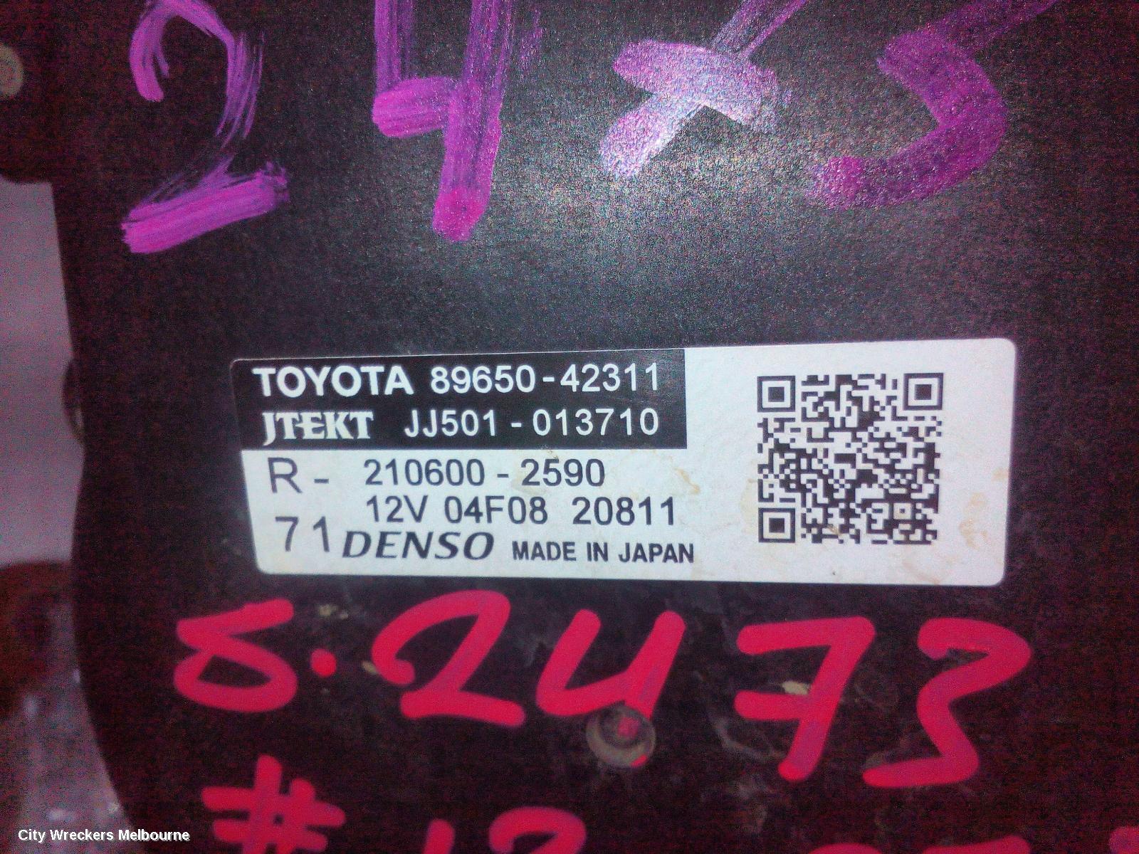 TOYOTA RAV4 STEERING BOX/RACK, XA50, ELECTRIC, NON HYBRID TYPE, 11/2018 ONWARDS