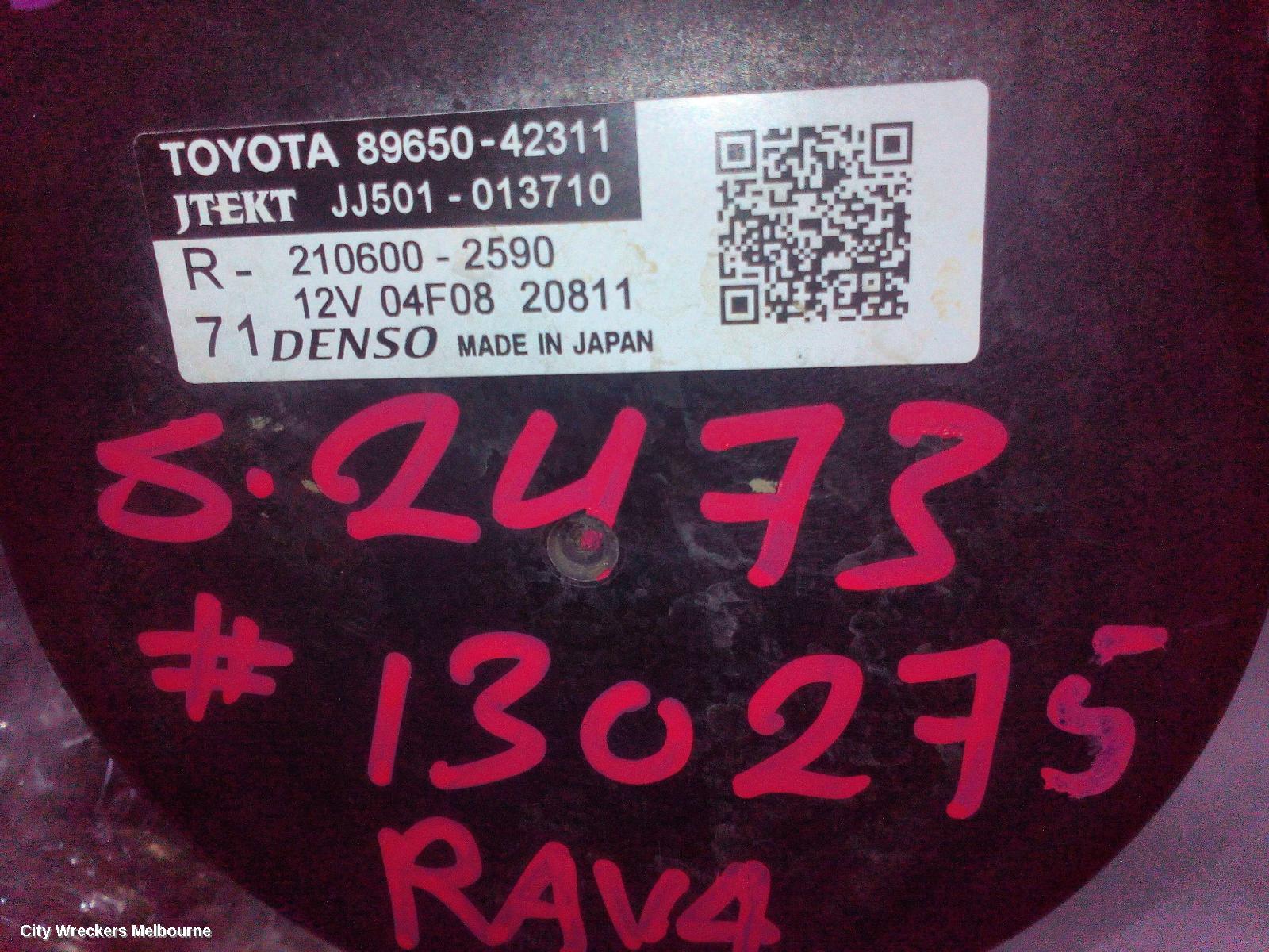 TOYOTA RAV4 STEERING BOX/RACK, XA50, ELECTRIC, NON HYBRID TYPE, 11/2018 ONWARDS